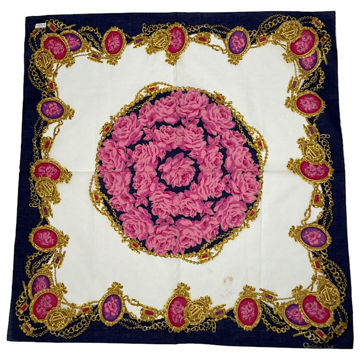 Dior Multicolour Silk Scarf Size ONE SIZE - 1 Thumbnail