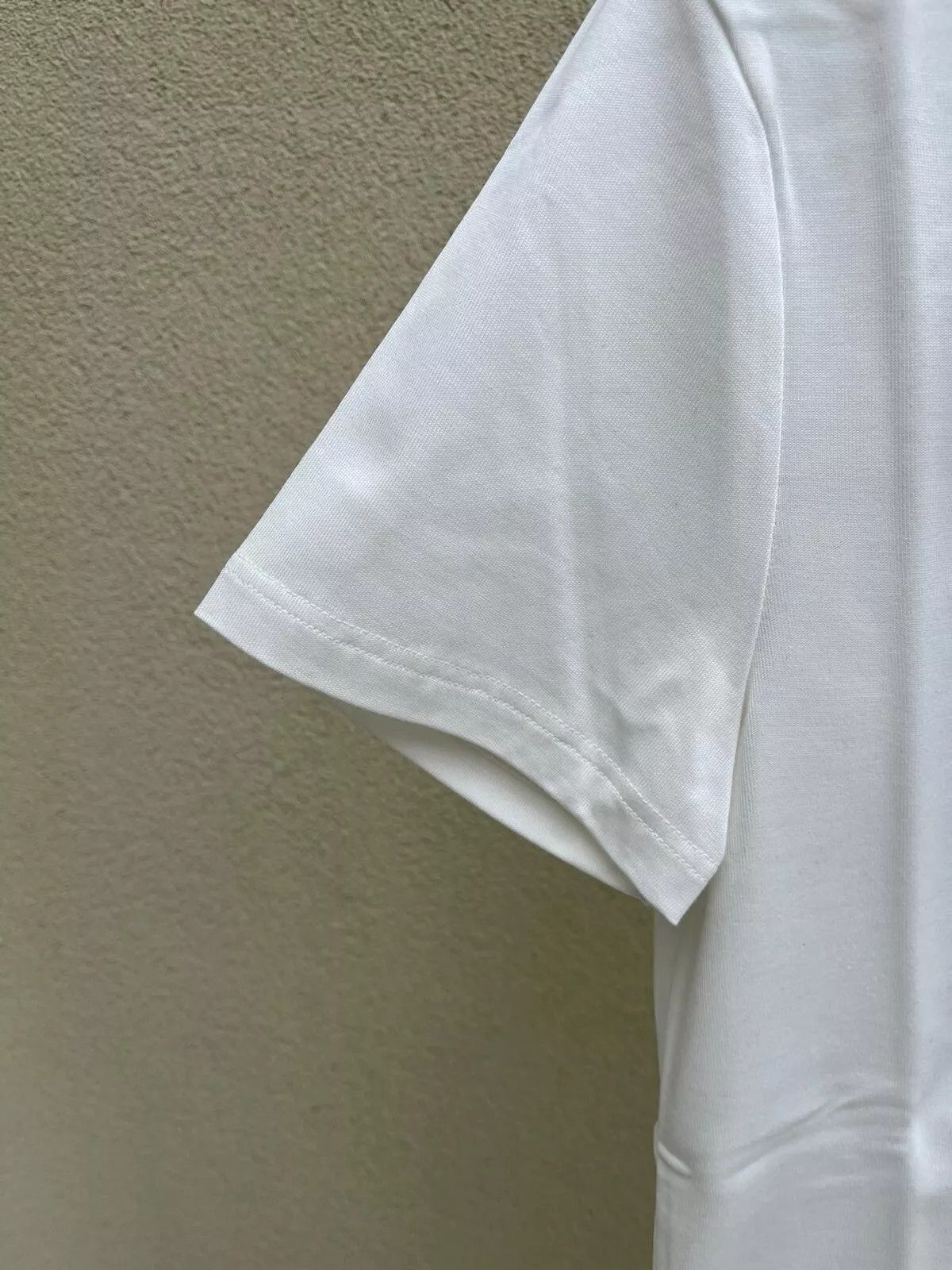 Alexander McQueen Floral Logo T-Shirt in White / Blue Size US M / EU 48-50 / 2 - 2 Thumbnail