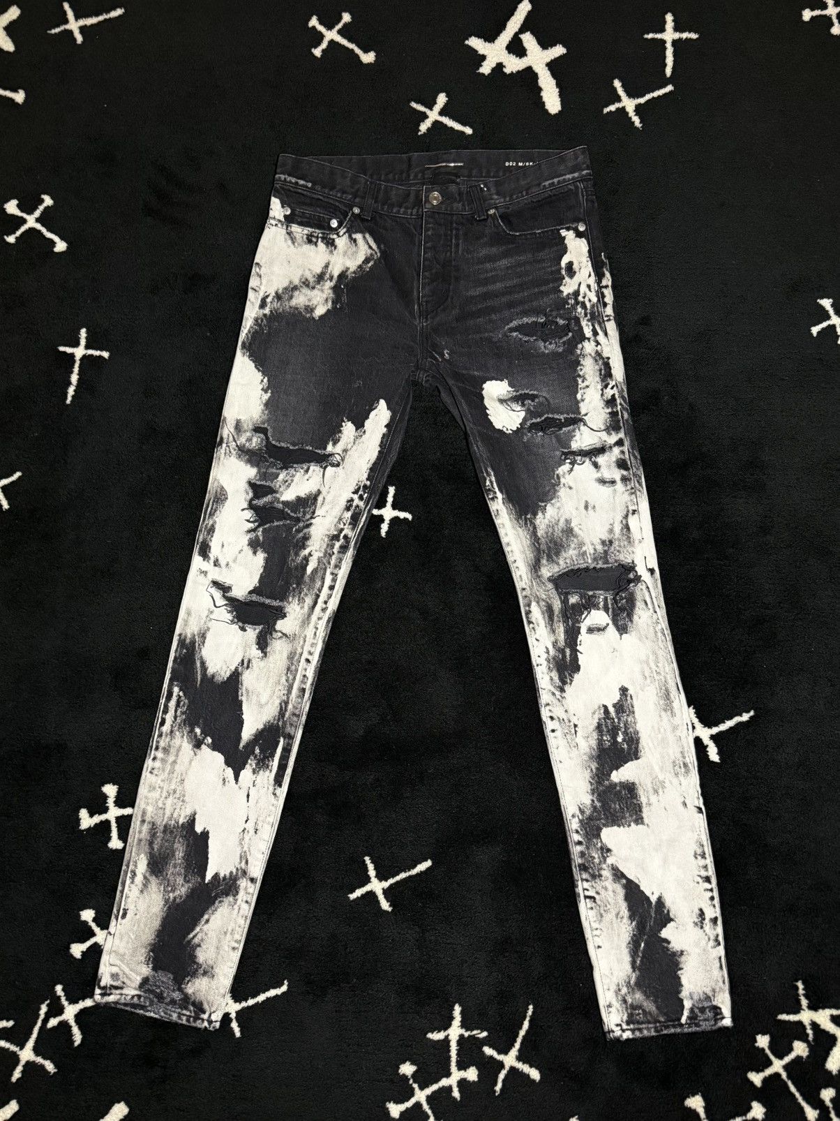 Saint Laurent Paris SAINT LAURENT HEDI SLIMANE SS16 SURF SOUND BLEACH JEANS Size US 32 / EU 48 - 1 Thumbnail