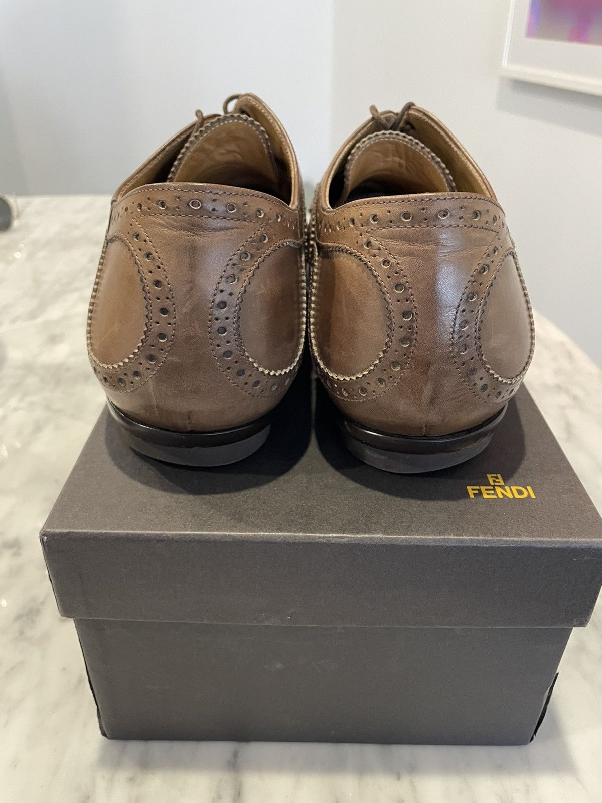 Fendi Fendi brouges Size US 10 / EU 43 - 2 Thumbnail