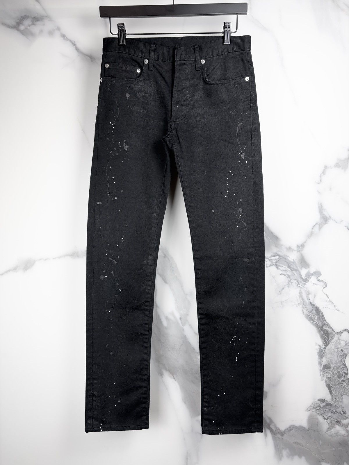 Dior SS11 Dior Homme Oil Waxed Jake Denim Jeans | Grailed
