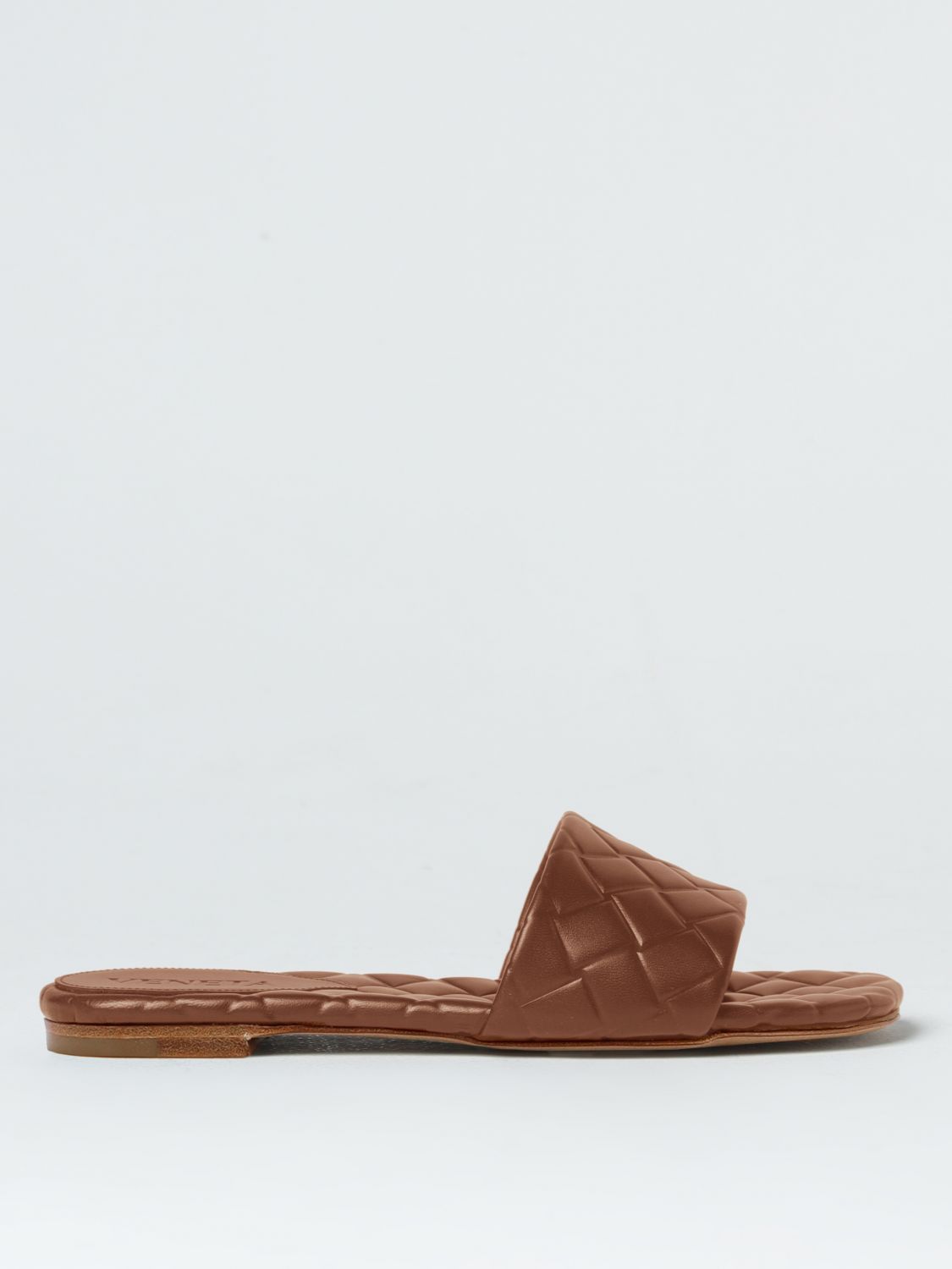 image of Bottega Veneta Flat Shoes Woman Brown, Women's (Size 9)