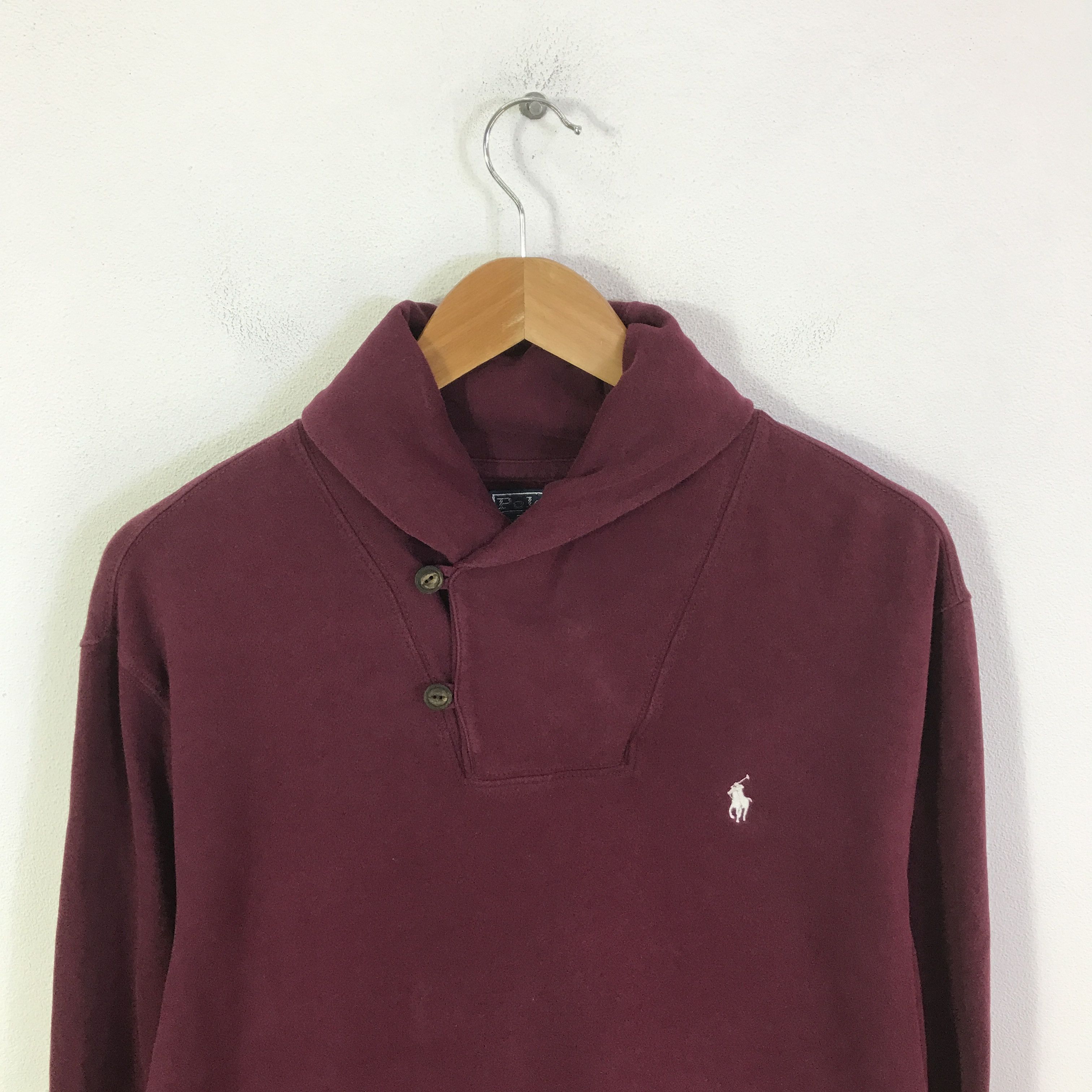 Polo Ralph Lauren polo ralph lauren sweashirt half button design Size US L / EU 52-54 / 3 - 2 Thumbnail