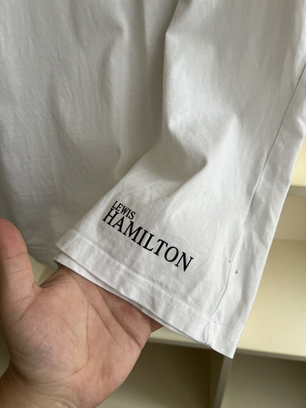 Mercedes-Benz Puma Mercedes Racing F1 Tee T-Shirt Lewis Hamilton Size US L / EU 52-54 / 3 - 8 Thumbnail