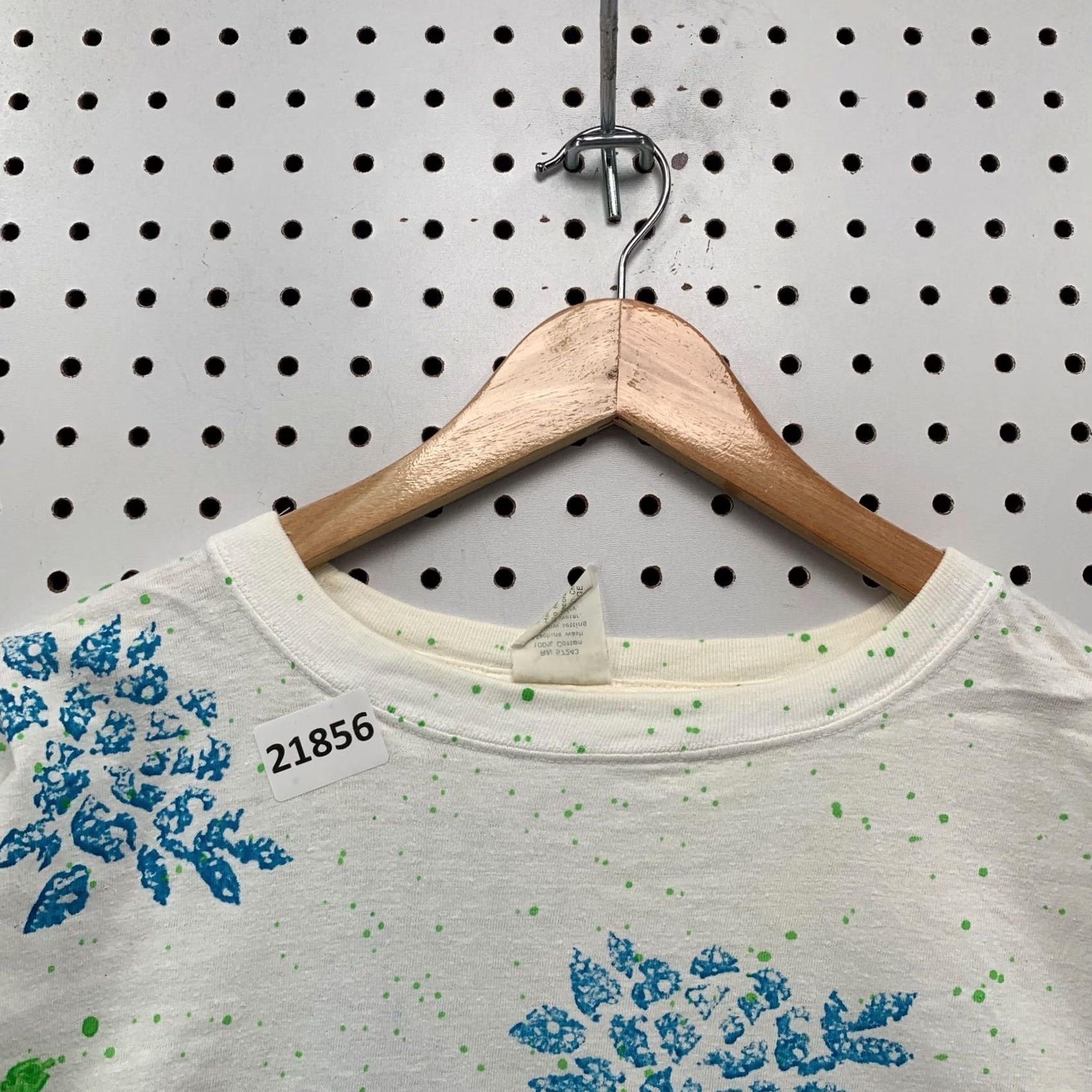 Vintage VINTAGE Floral AOP Shirt White L Womens 90s Flower All Over Print 21x25 Single Stitch Shirt Women Size L / US 10 / IT 46 - 7 Thumbnail