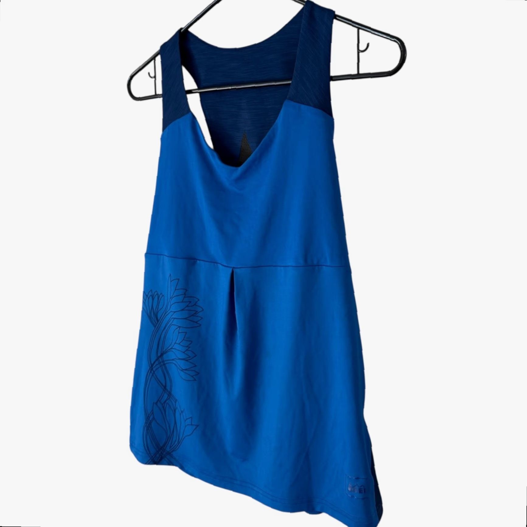 Vintage REI Racerback Athletic Tank Top Blue Women's Small Tank Sleeveless Pullover Activewear Outdoors Hiking Size S / US 4 / IT 40 - 2 Thumbnail
