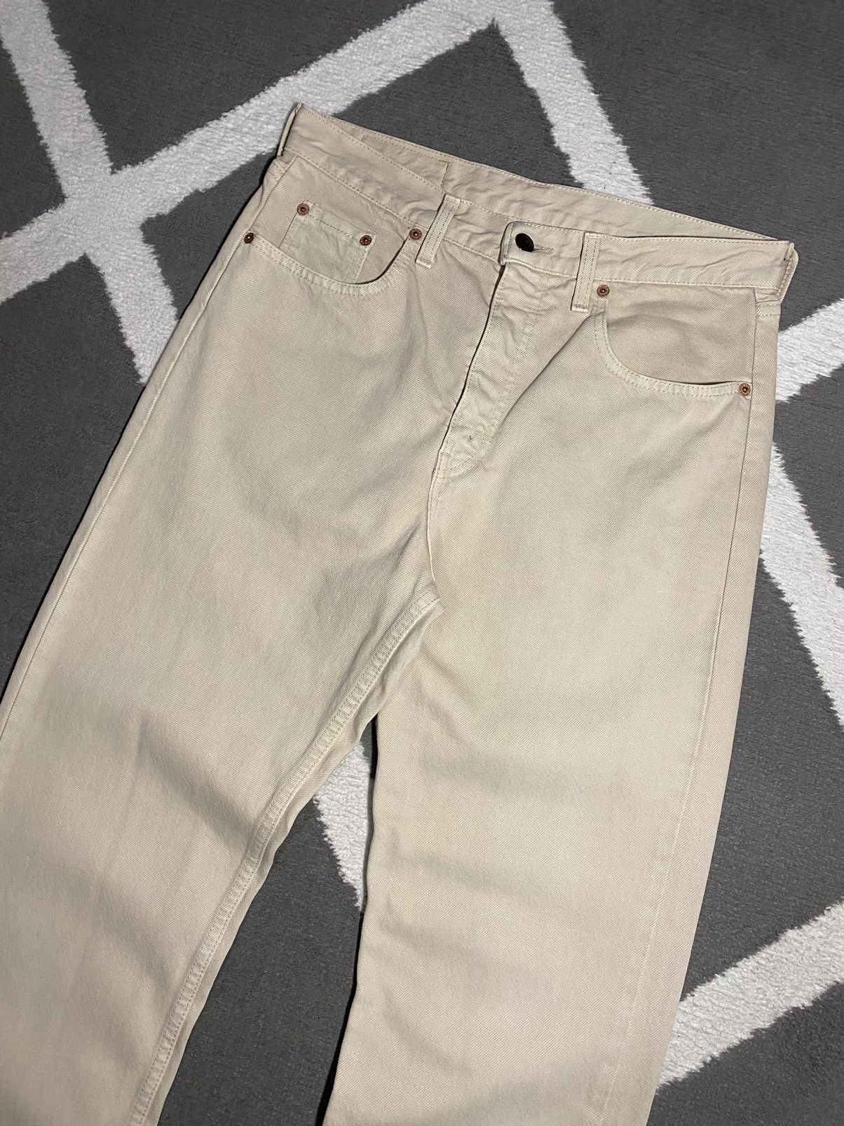 Levi's × Levi's Vintage Clothing × Vintage Vintage 90’s Levi’s Orange Tab men’s denim jeans 615 Sand Size US 32 / EU 48 - 8 Thumbnail