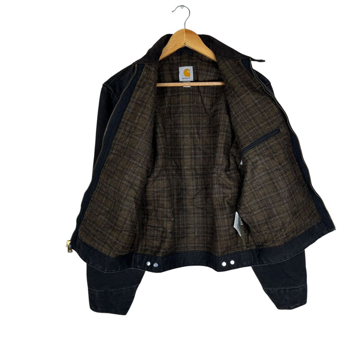 Carhartt ☀️CARHARTT DETROIT WORKWEAR BUTTON JACKET Size US S / EU 44-46 / 1 - 12 Thumbnail