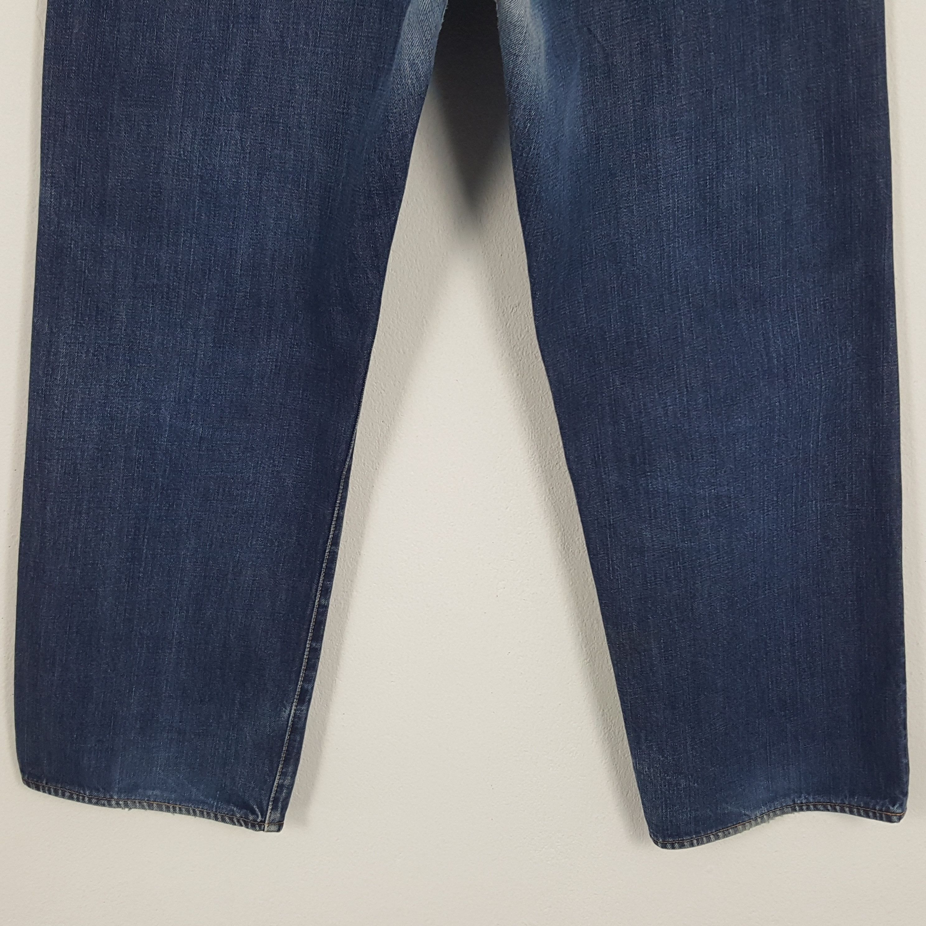 Japanese Brand × Vintage Vintage Evisu Yamane Selvedge Custom Art Logo Denim Jeans Size US 32 / EU 48 - 6 Thumbnail