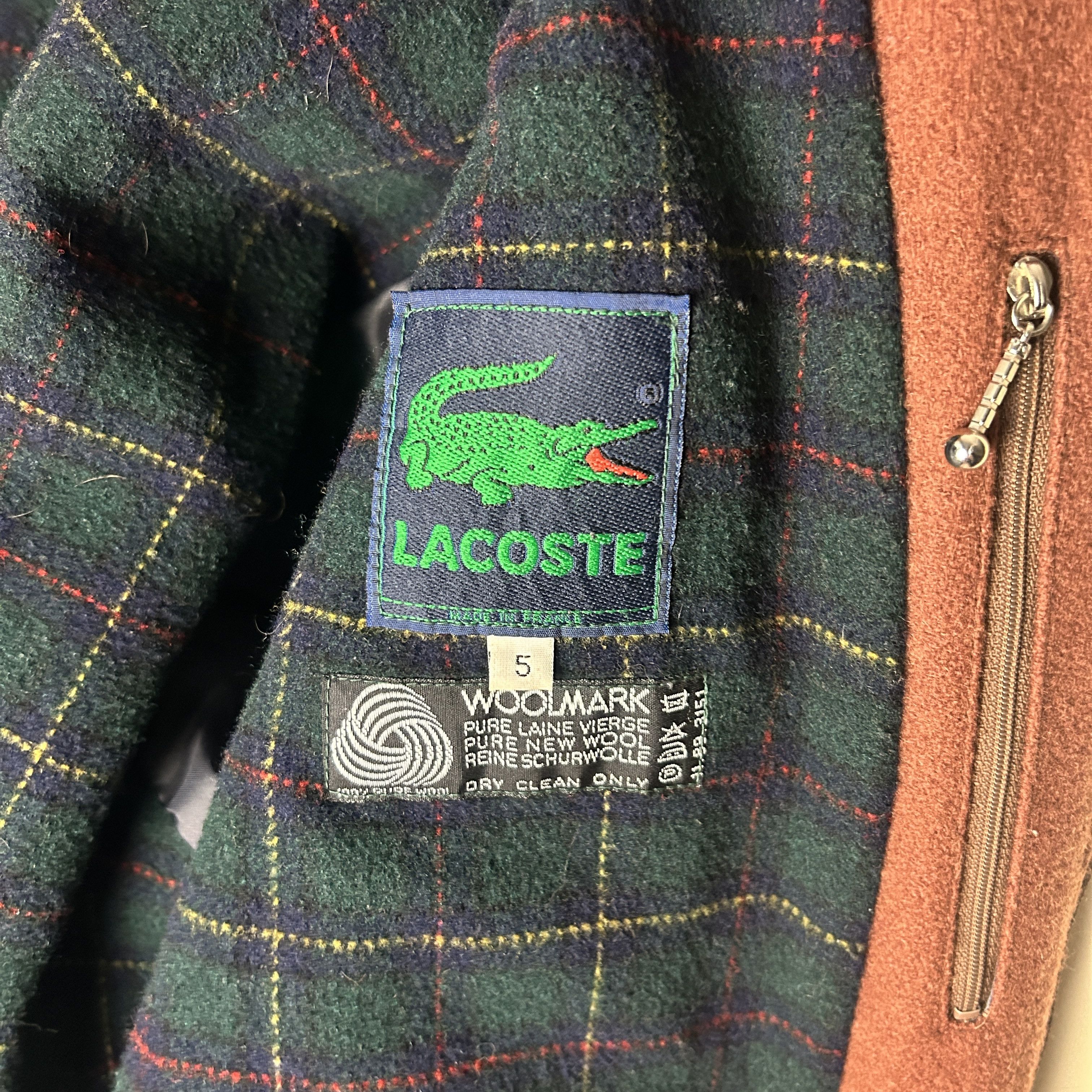 Vintage Lacoste Varsity Jacket