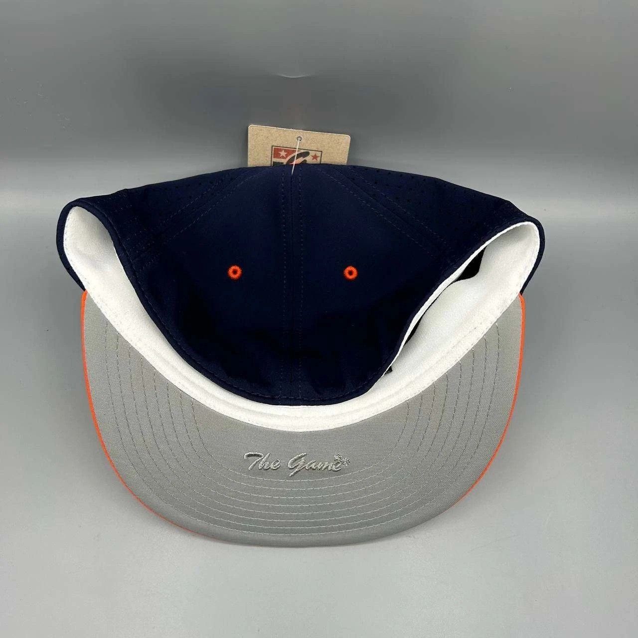 The Game Vintage Wildcatters Baseball Hat Men M Navy The Game Fitted Size ONE SIZE - 7 Thumbnail