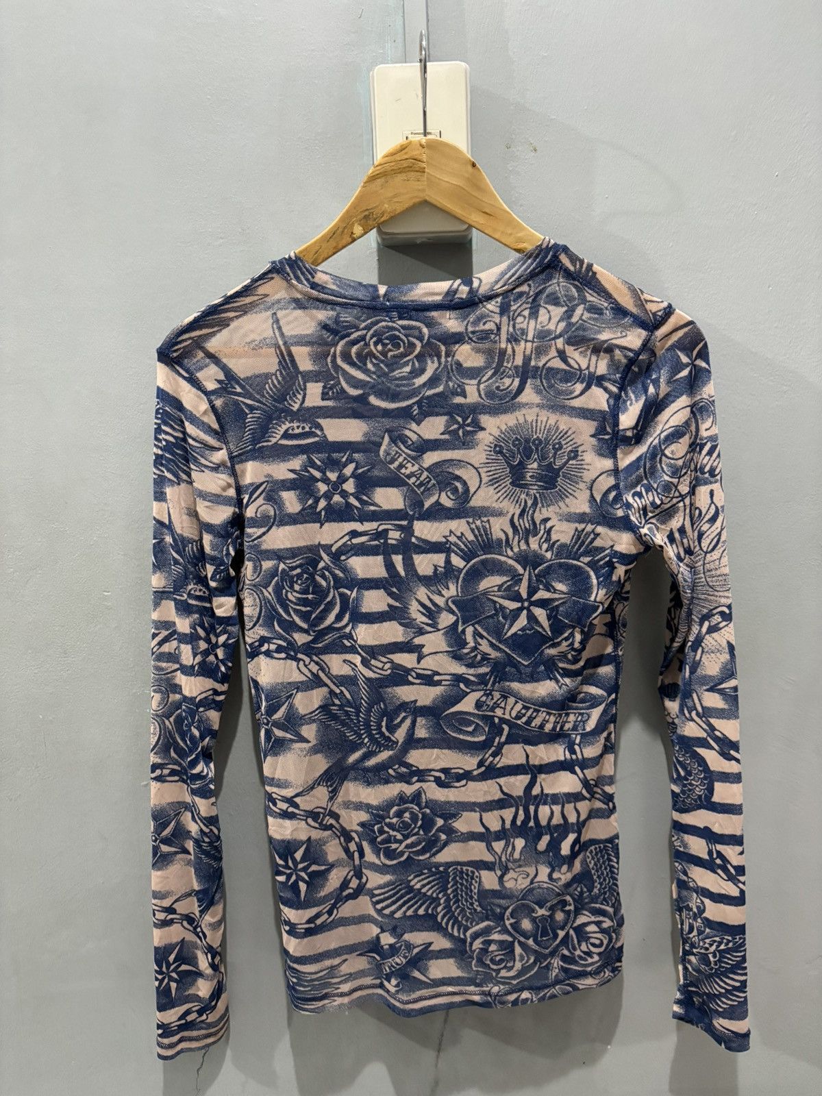 Jean Paul Gaultier Jean Paul Gaultier - Target Mesh Top Size S / US 4 / IT 40 - 2 Thumbnail