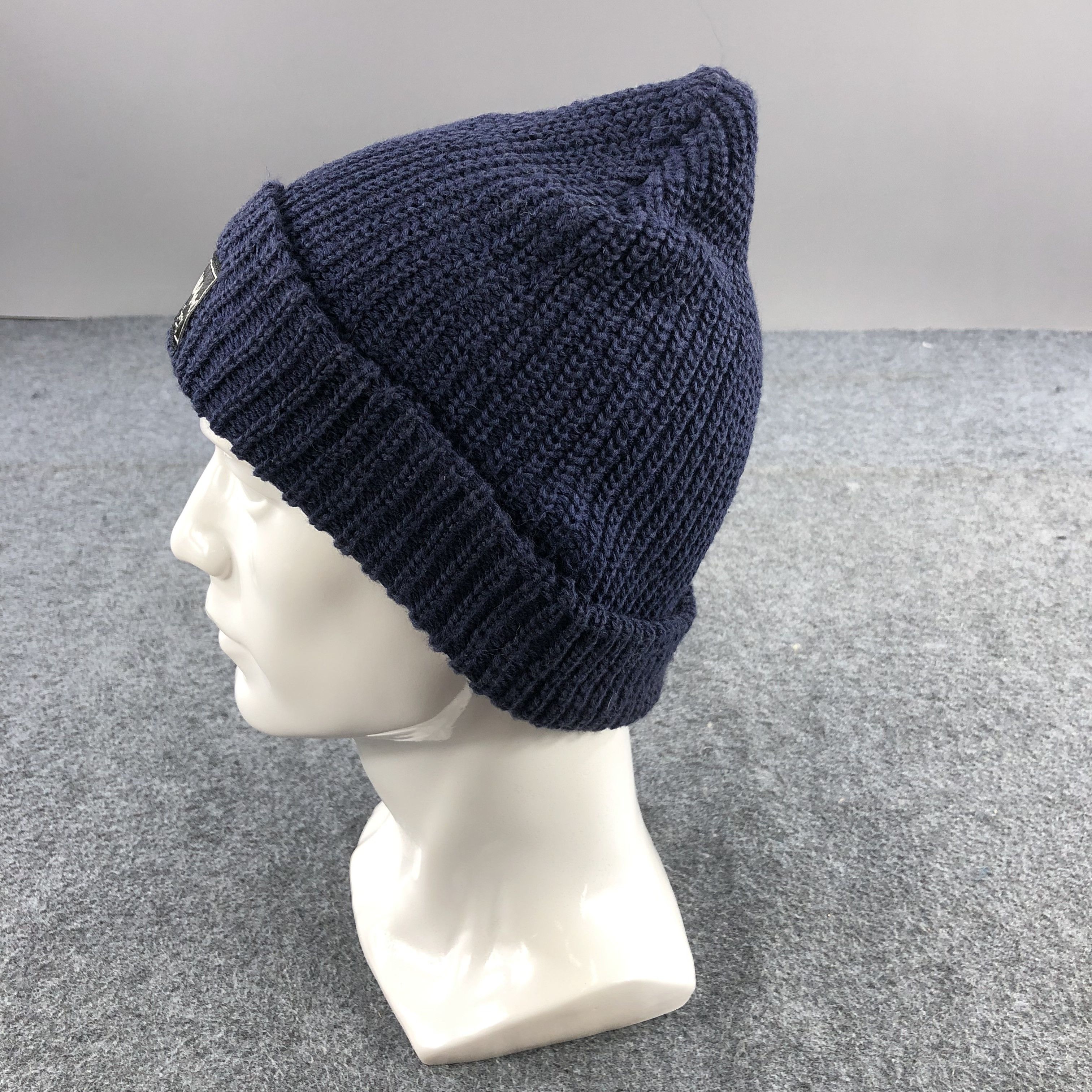 Vintage Milk Fed Fisherman Beanie Snowcap Snow Hat Winter Hat B217 Size ONE SIZE - 2 Thumbnail