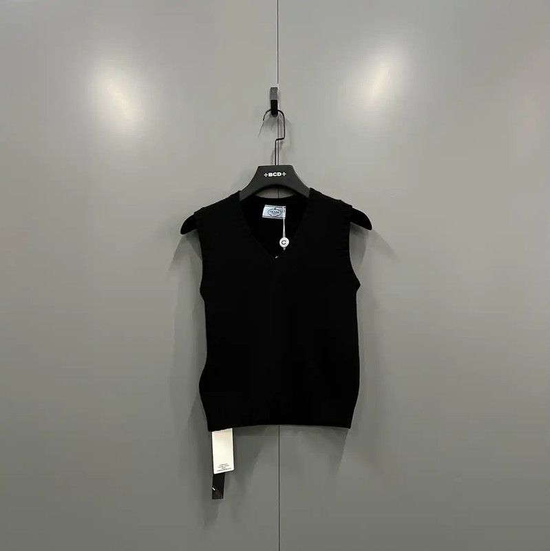 Prada Prada Black Wool Women's Jacket Size ONE SIZE - 1 Thumbnail