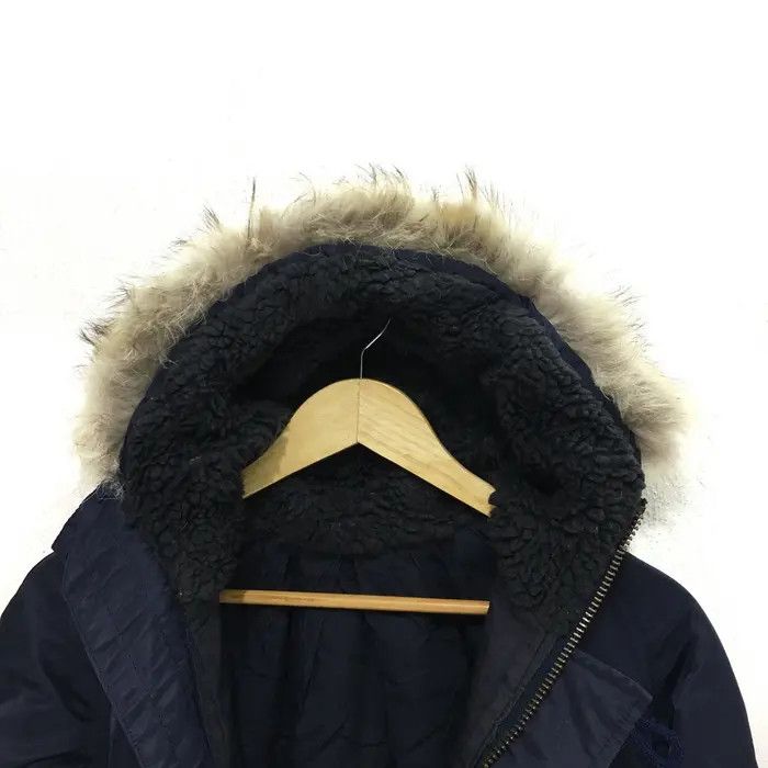 Japanese Brand Vintage FLORENT RELAX Coyote Fur Parka Hoodie Jacket Size M / US 6-8 / IT 42-44 - 4 Thumbnail