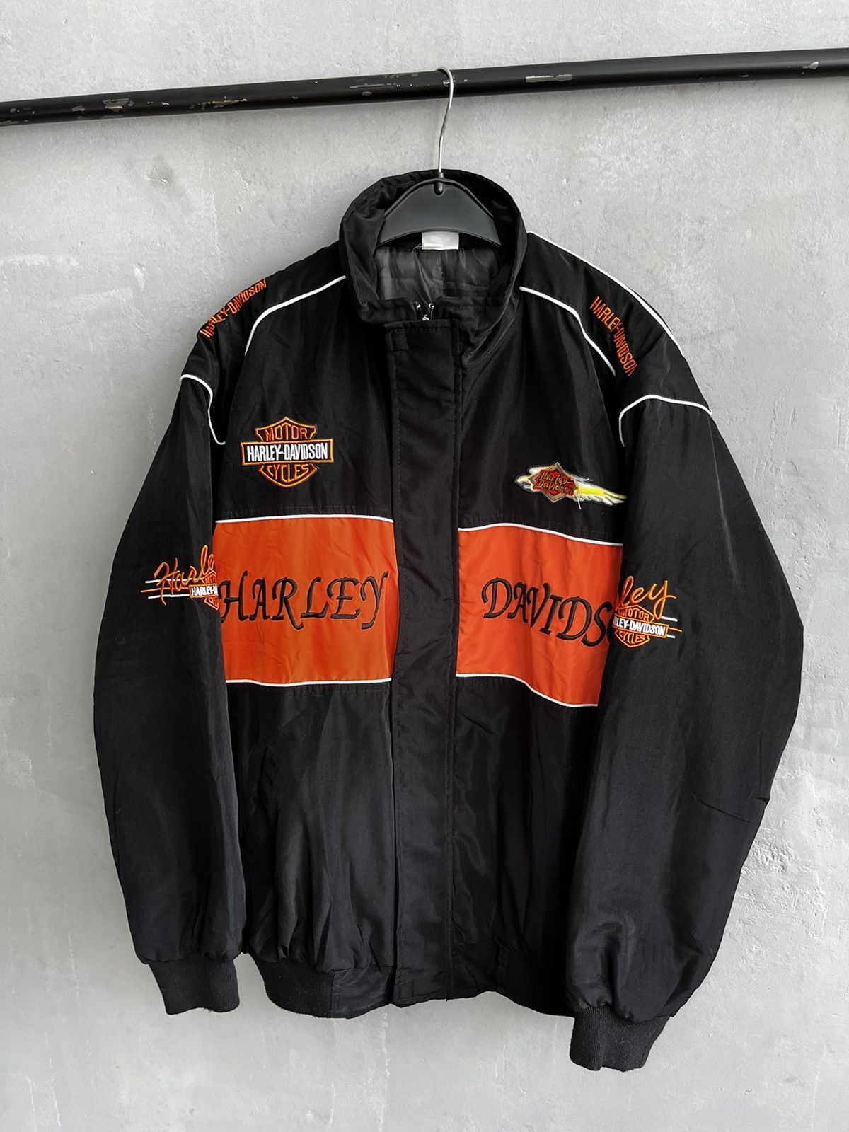 Harley Davidson × Vintage Harley Davidson bomber jacket Size US XL / EU 56 / 4 - 1 Thumbnail