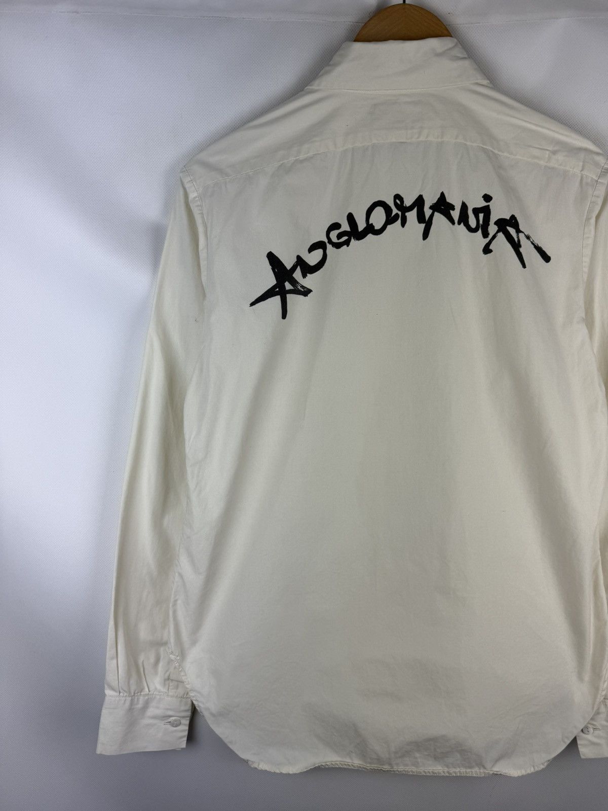 Vivienne Westwood Vivienne Westwood Anglomania L/S Big Logo Button Up Shirt Size L / US 10 / IT 46 - 13 Thumbnail
