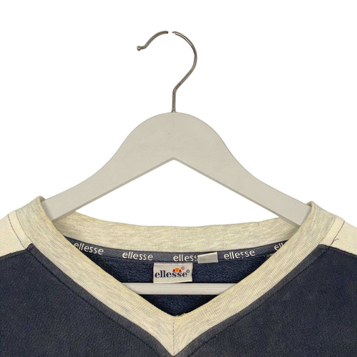 Vintage Vintage Ellesse Big Printed White/Blue Pullover Size L Size US L / EU 52-54 / 3 - 5 Thumbnail