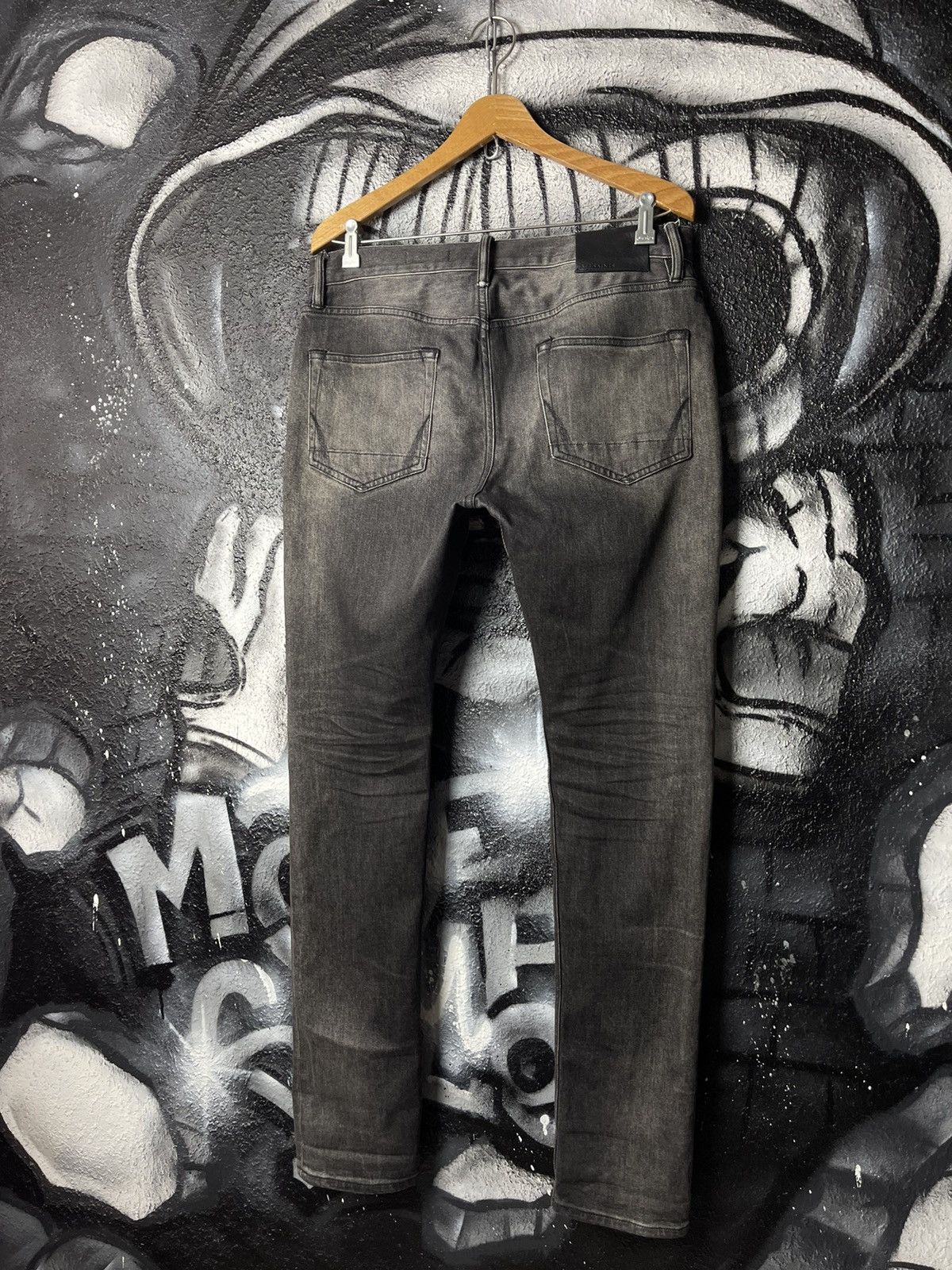 Allsaints Allsaints Rex Damaged Slim Fit Jeans Men’s Size 30 Size US 30 / EU 46 - 2 Thumbnail