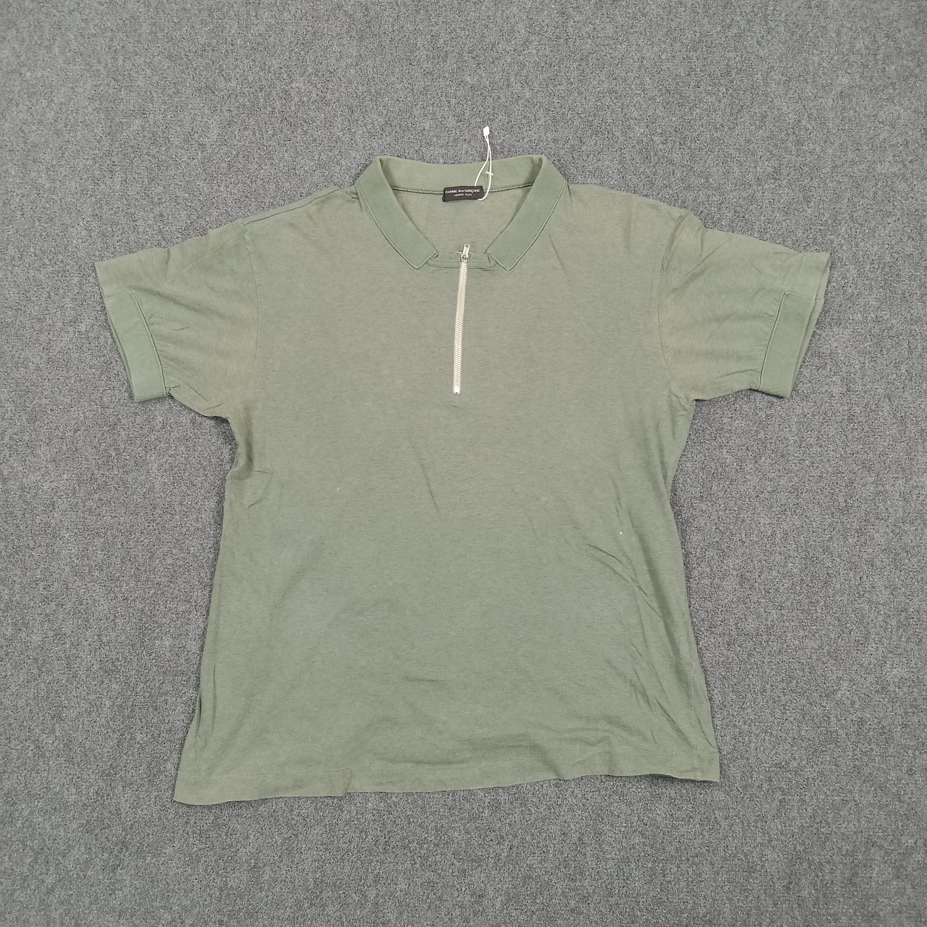 Comme des Garcons Comme des Garçons Homme Plus Halfzip Polos C294N61 Size US L / EU 52-54 / 3 - 1 Thumbnail