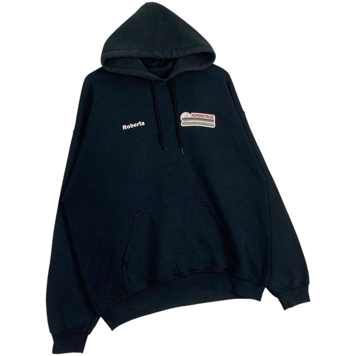 Gildan × Vintage Vintage Gildan Heavy Hoodie Printed Sweater Black Size US M / EU 48-50 / 2 - 3 Thumbnail