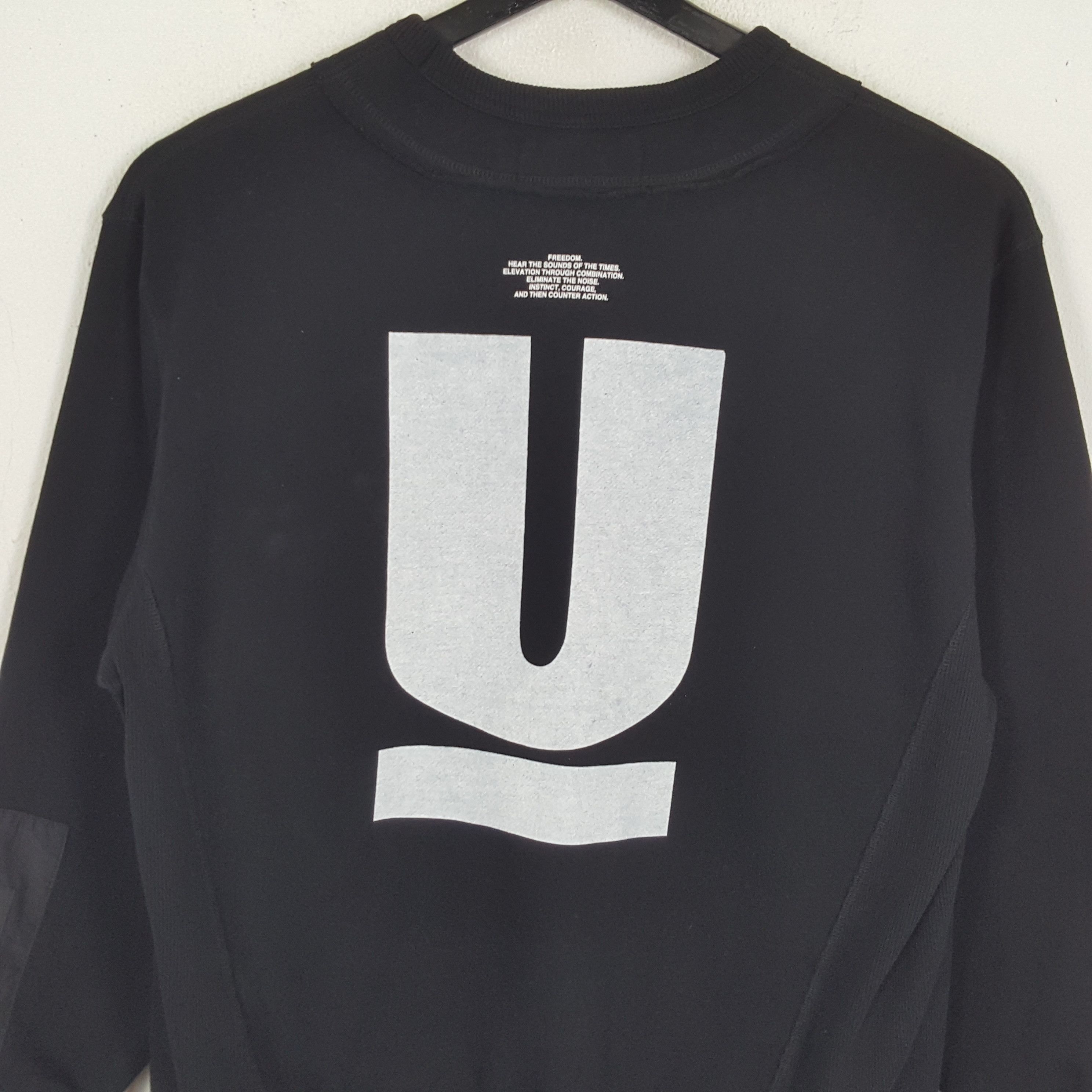 GU × Undercover × Vintage GU X UNDERCOVER Japanese Brand Big Logo Custom Sweatshirt Size US L / EU 52-54 / 3 - 2 Thumbnail