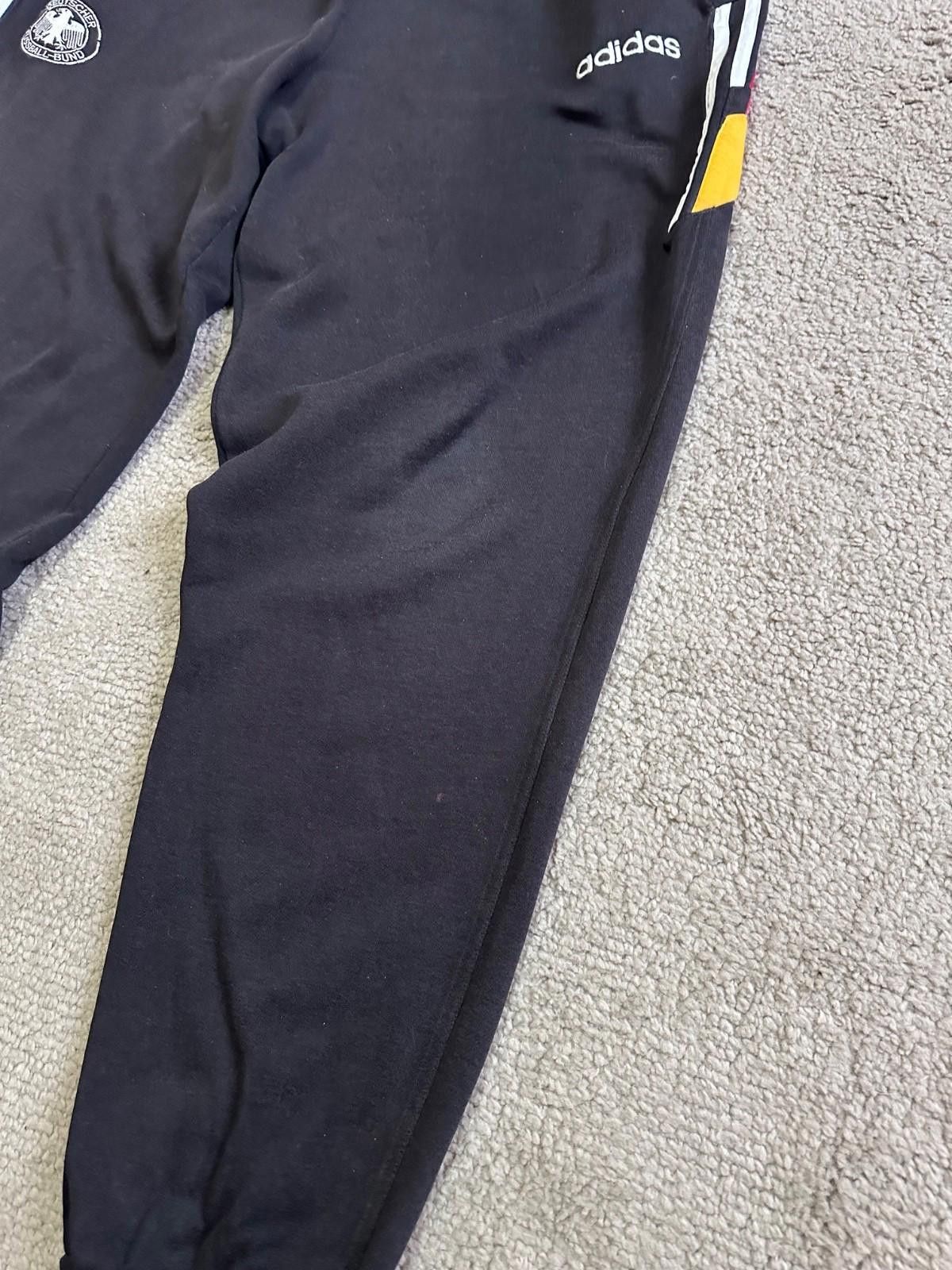 Adidas 1996-97 Germany adidas Football Soccer Track Pants/Bottoms Size US 36 / EU 52 - 5 Thumbnail