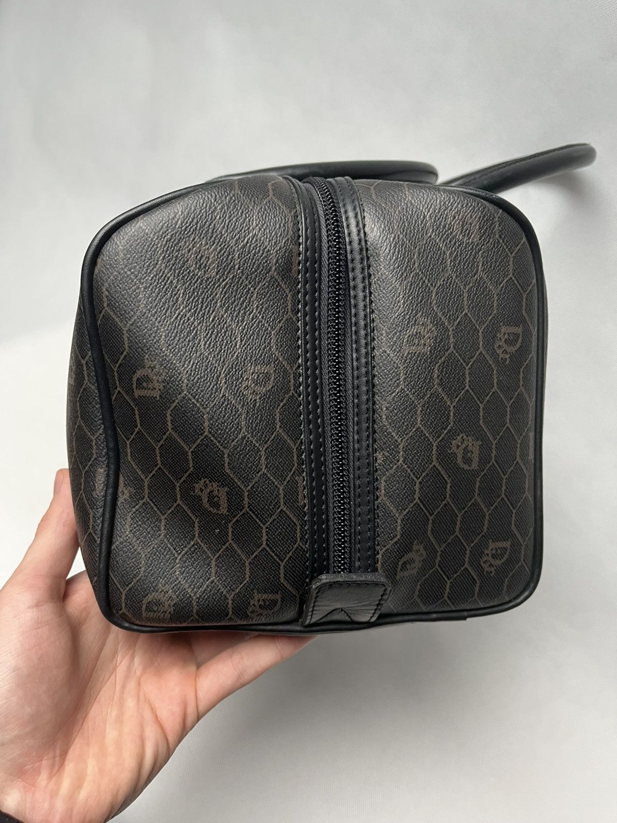Christian Dior Monsieur Vintage Christian Dior monogram leather handbag rare Size ONE SIZE - 13 Thumbnail