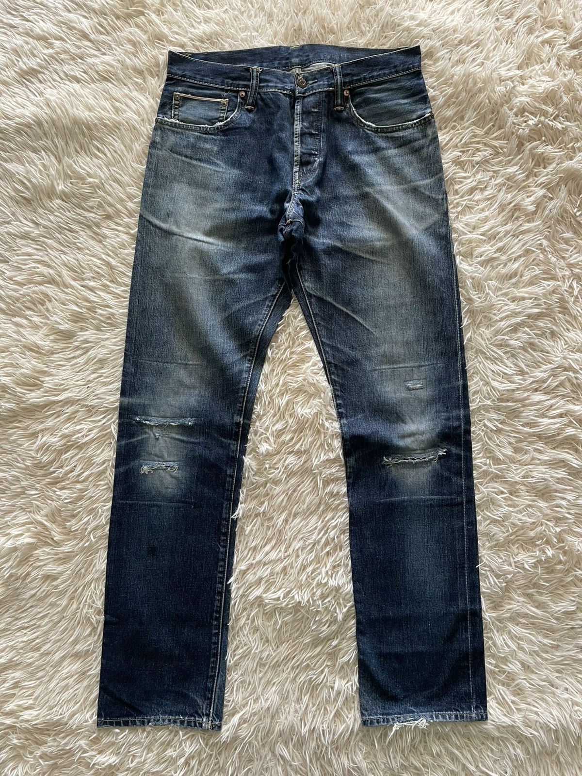 Gap Final Drop💥Rusty Distressed GAP 1969 Selvedge (UNI-04) Size US 32 / EU 48 - 1 Thumbnail