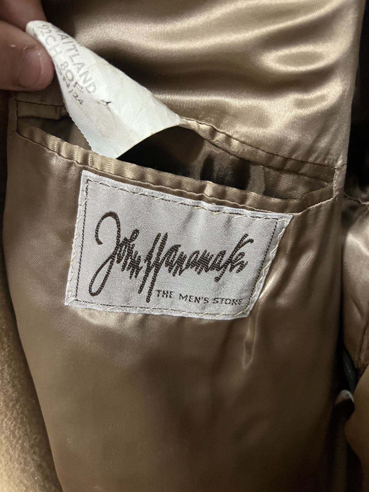 Vintage 1960’s John Wanamaker Overcoat Size US XL / EU 56 / 4 - 4 Thumbnail