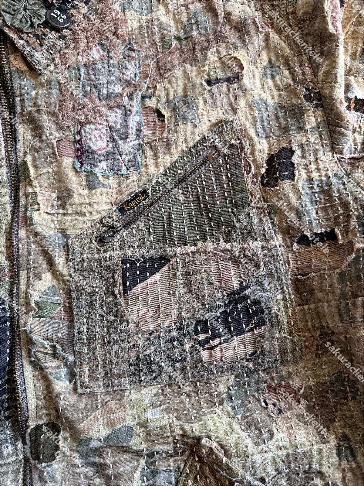Kapital Kapital Multi-Camo Mix Boro Jacket Size US L / EU 52-54 / 3 - 5 Thumbnail