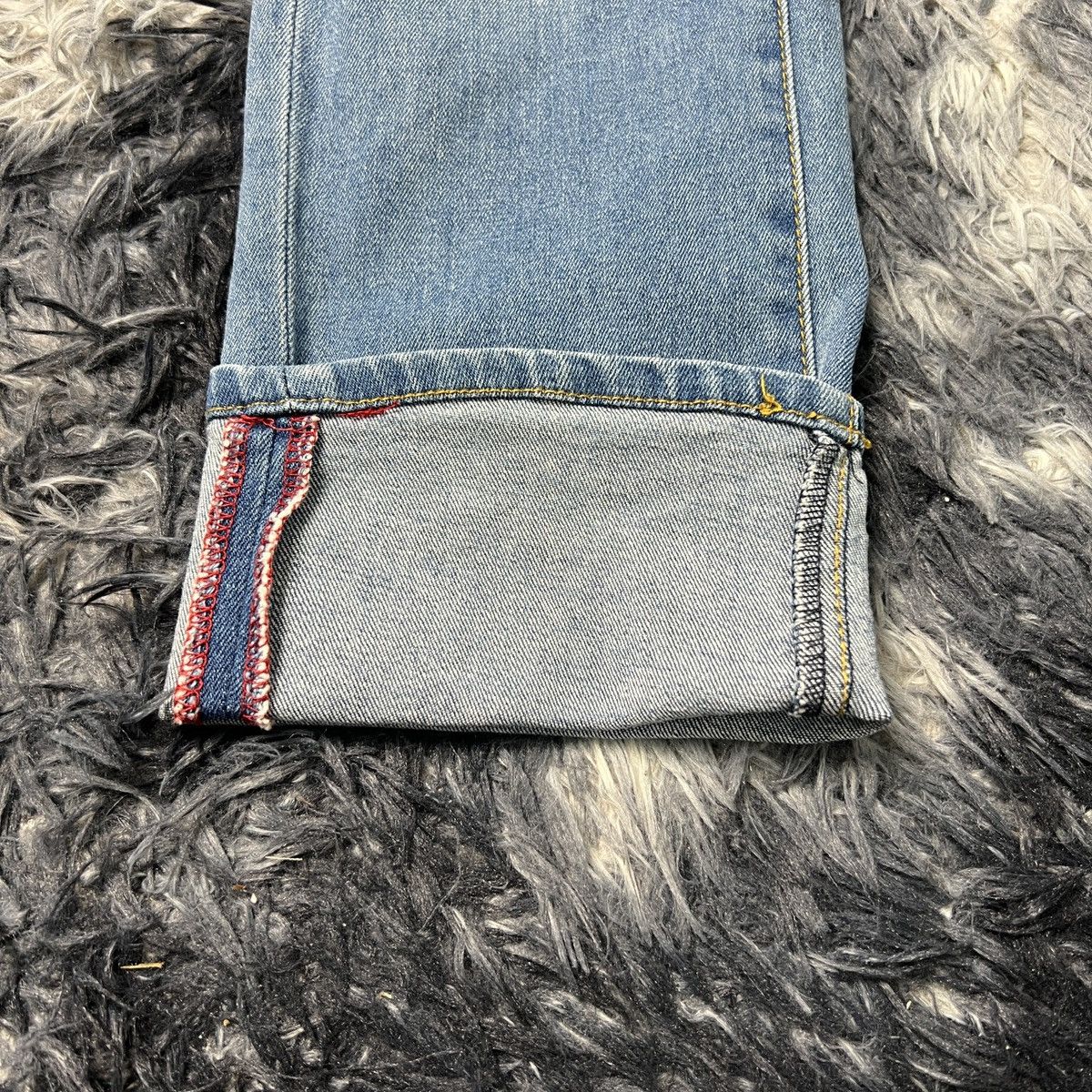 Other Blue Monster Clothing Denim Cargo Pants Size US 32 / EU 48 - 10 Thumbnail