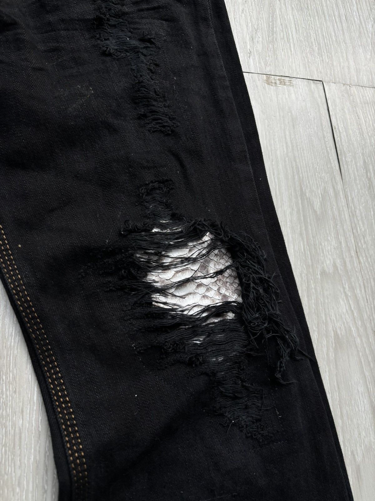 Japanese Brand EDWIN lace-up flare jeans Size US 29 - 7 Thumbnail