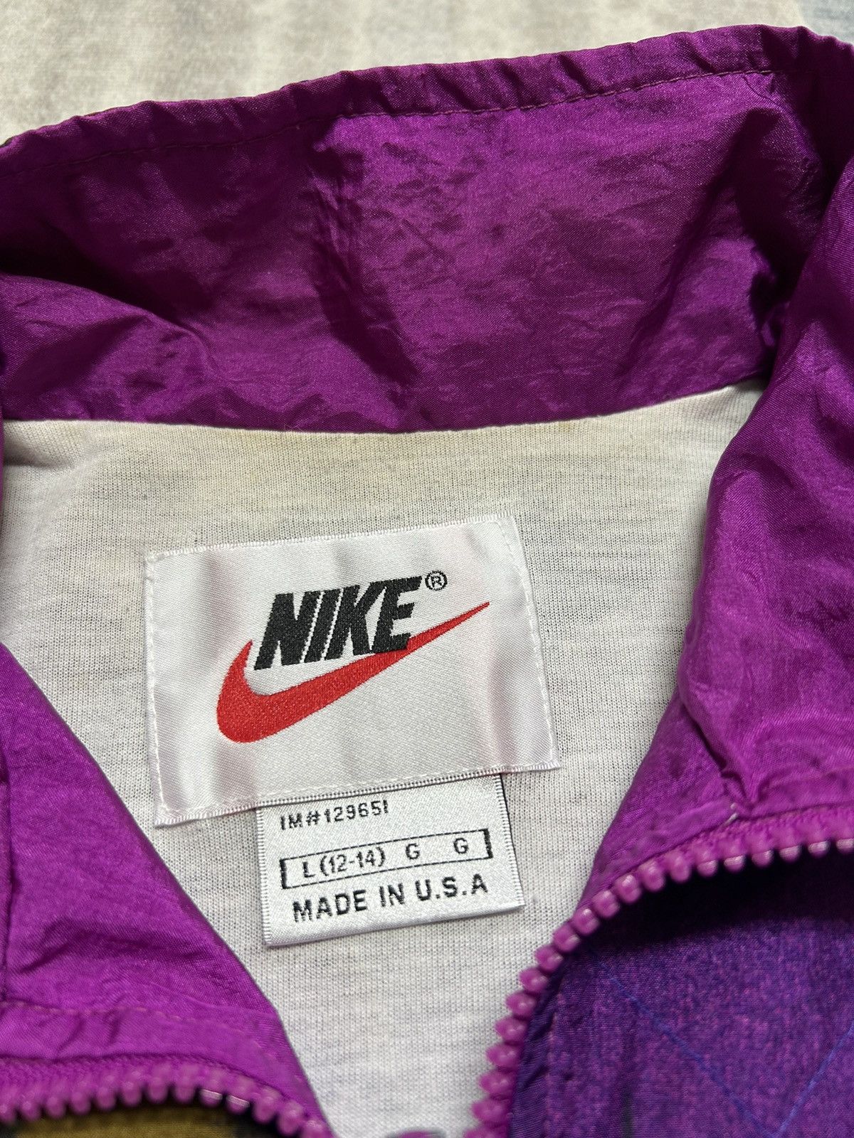 Nike × Vintage Nike vintage windbreaker Size US L / EU 52-54 / 3 - 8 Thumbnail