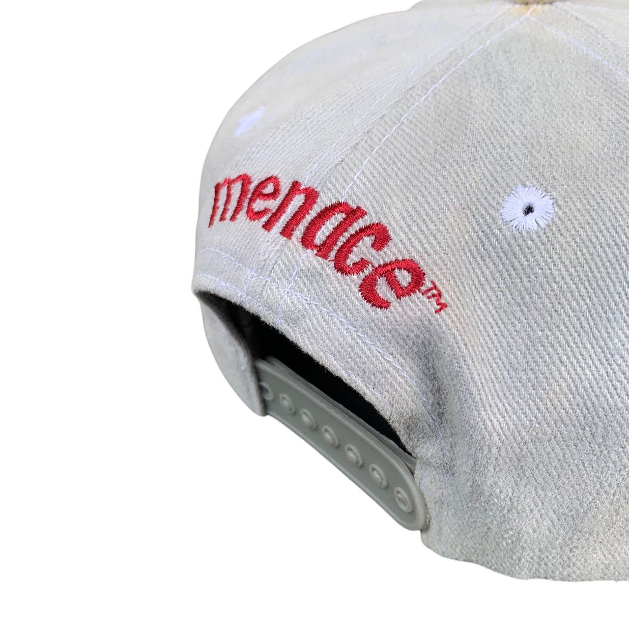 Menace 💥RARE vintage 90s menace clothing snapback Size ONE SIZE - 3 Thumbnail
