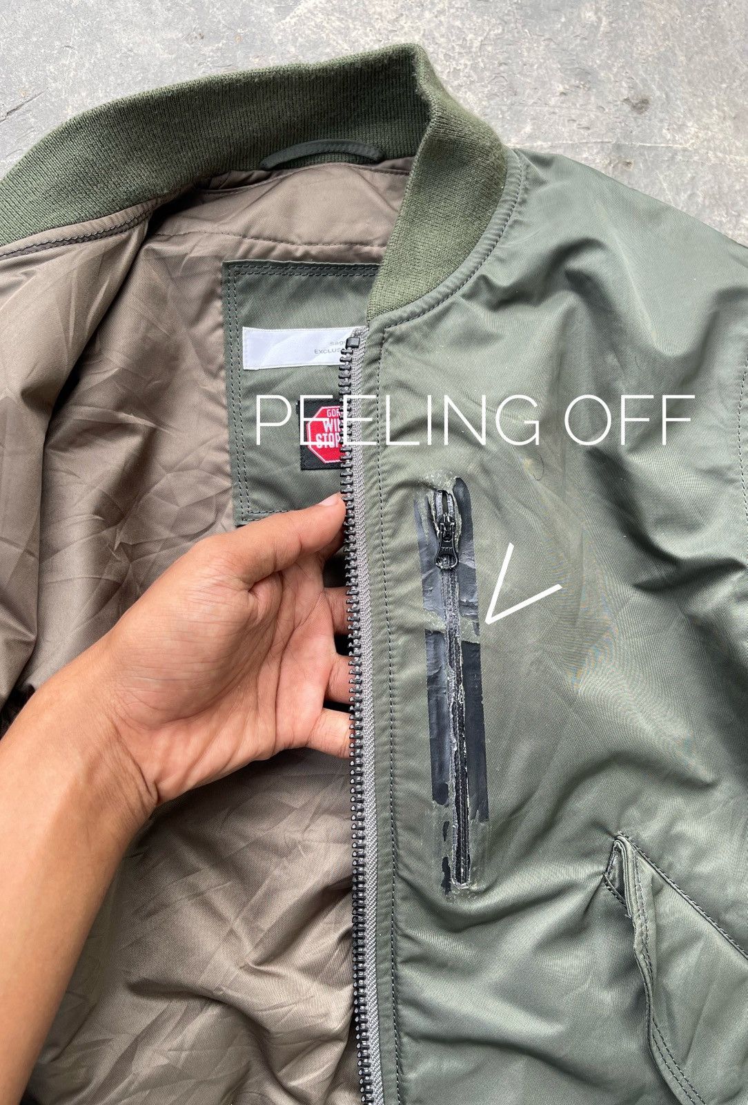 Beams Plus 🔥 Sage De Cret x Goldwin x Beams Plus Flight Bomber Jacket Size US S / EU 44-46 / 1 - 17 Thumbnail