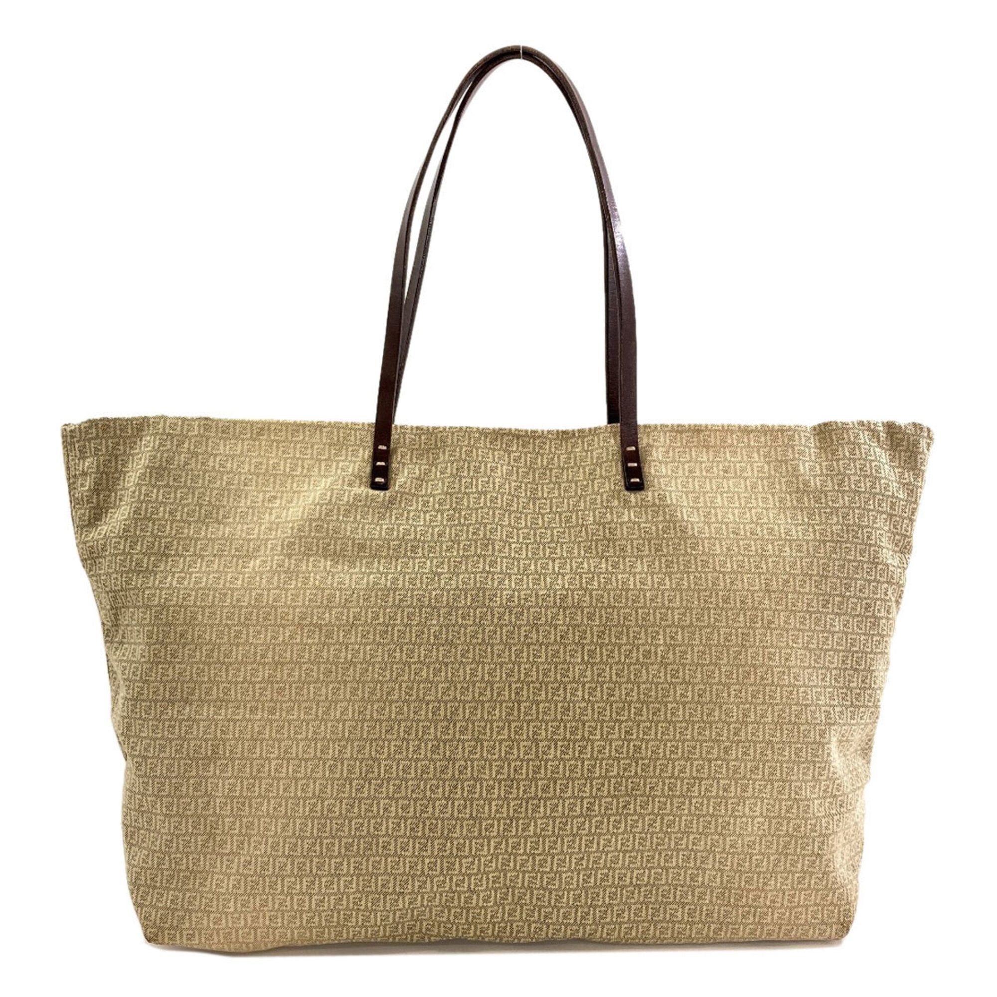 Fendi Fendi Zucchino Tote Bag Canvas Women's FENDI Size ONE SIZE - 1 Thumbnail