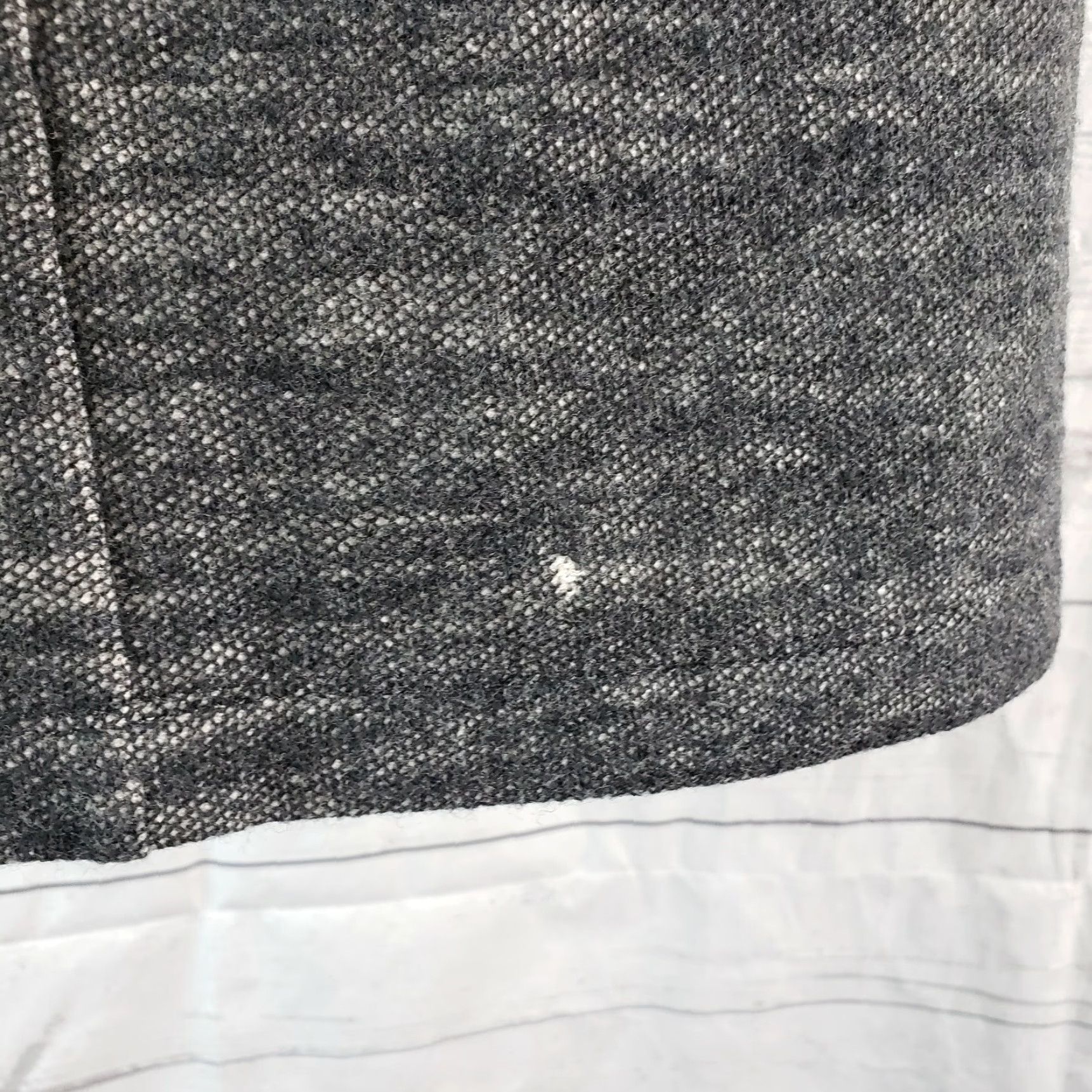 Theory Theory Dress Womens Short Sleeve Wool Blend Black Gray Sz 6 Size 28" / US 6 / IT 42 - 5 Thumbnail