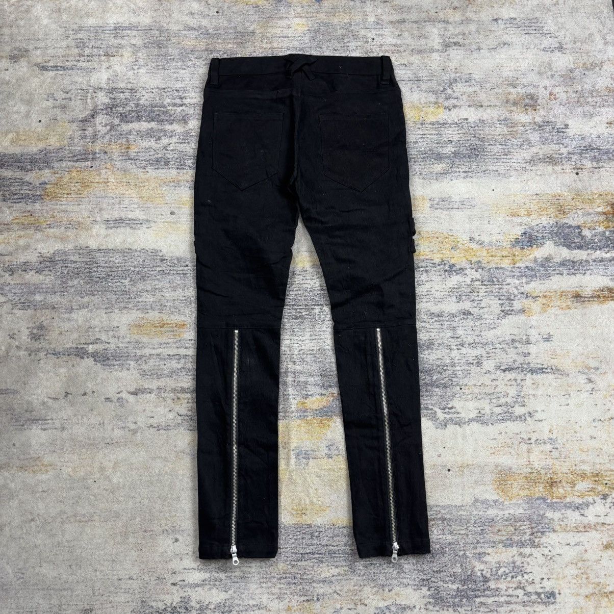 Le Grande Bleu (L.G.B.) No ID multi zipper seditionaries bondage Size US 29 - 2 Thumbnail