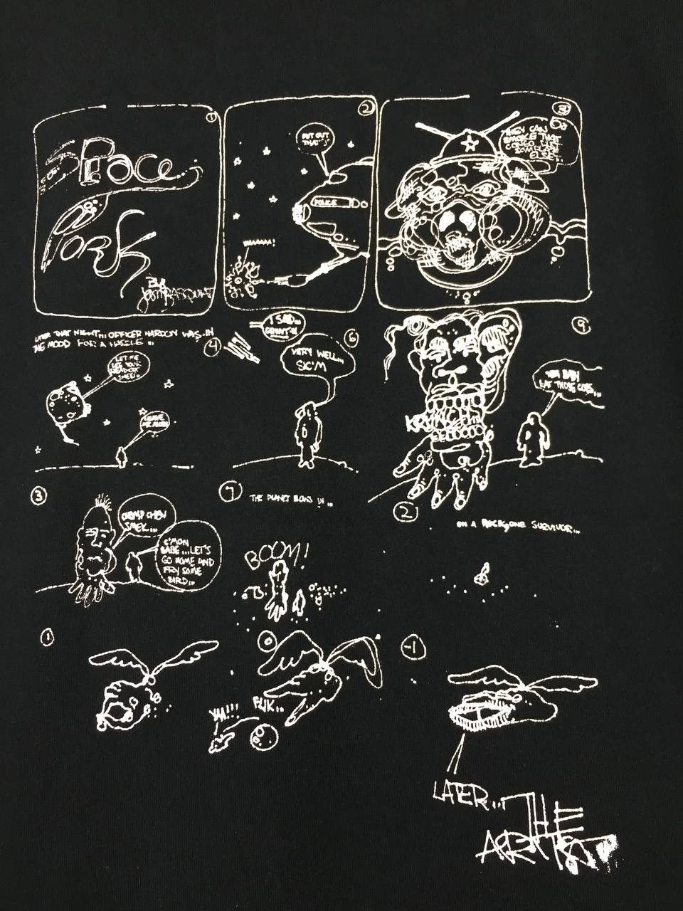 Jean-Michel Basquiat Uniqlo Jean-Michel Basquiat Space Pork Pop Art Tee Size US L / EU 52-54 / 3 - 4 Thumbnail