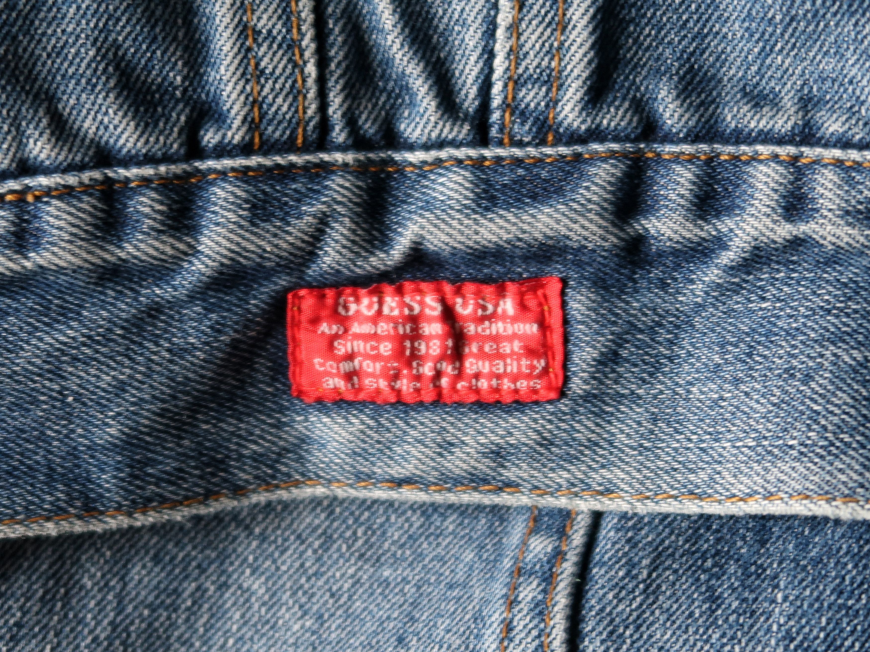 Guess × Vintage Vintage Jeans Denim Vintage Blue Trucker Jacket Size US XL / EU 56 / 4 - 6 Thumbnail