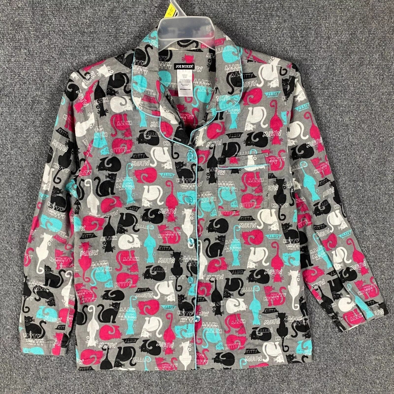 Joe Boxer Joe Boxer Pajama Top Women's Button Up 100% Cotton Adults M Size M / US 6-8 / IT 42-44 - 1 Thumbnail