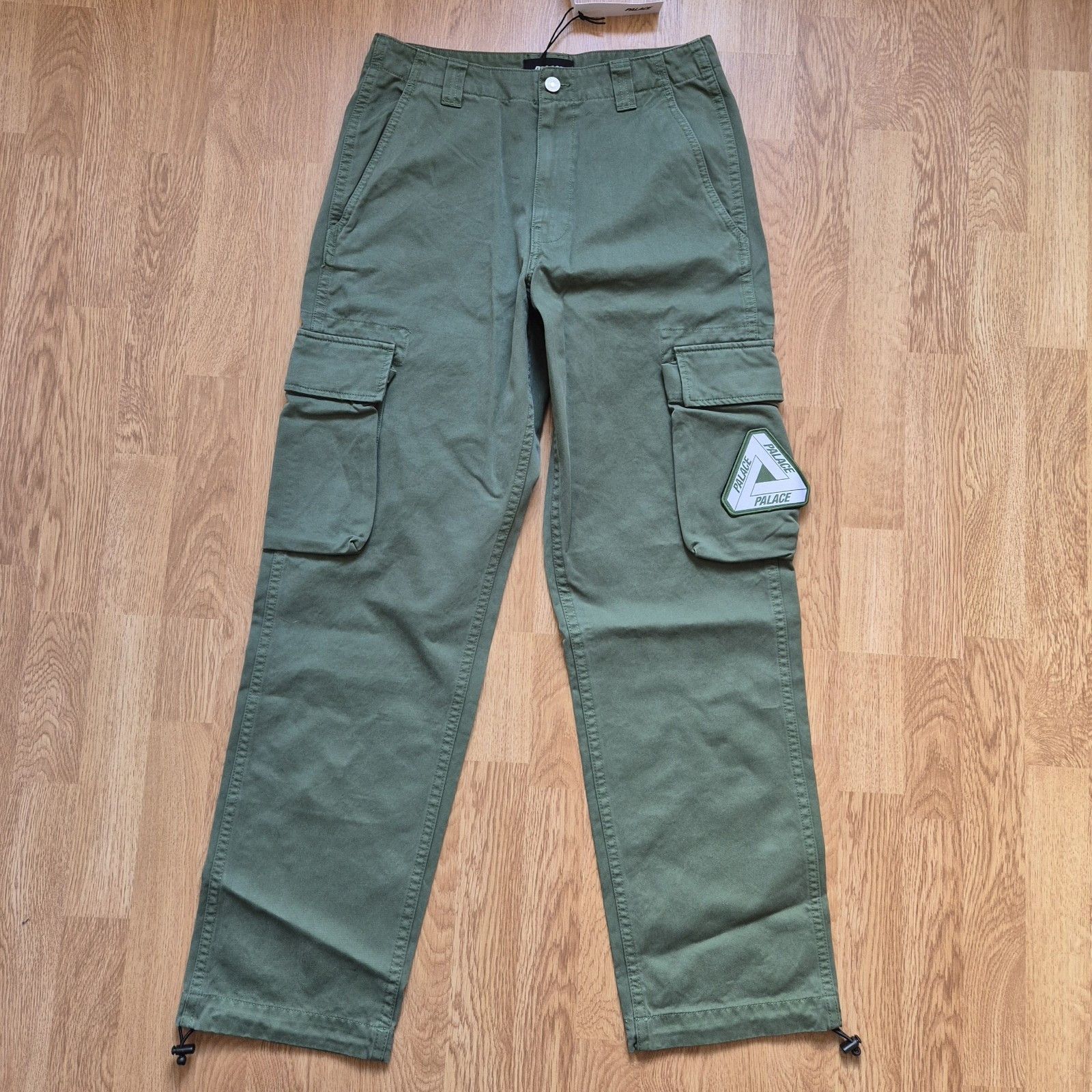 Palace Palace Garment Dyed Cargo Trouser Green Small Brand NewFW22 Size US 30 / EU 46 - 2 Thumbnail