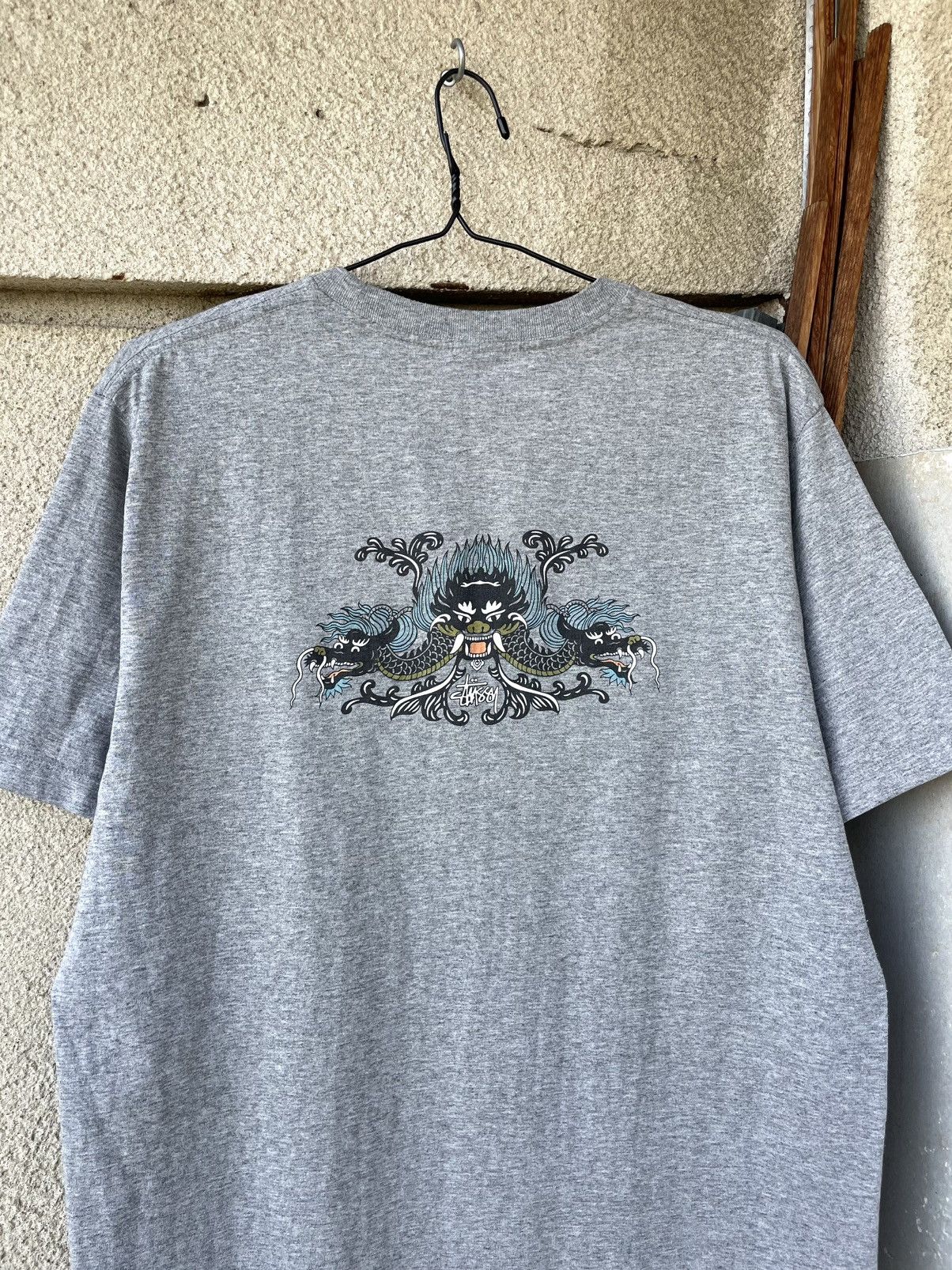 Stussy Vintage 00's STUSSY Down With The Tribe Graphic Tee Shirt
