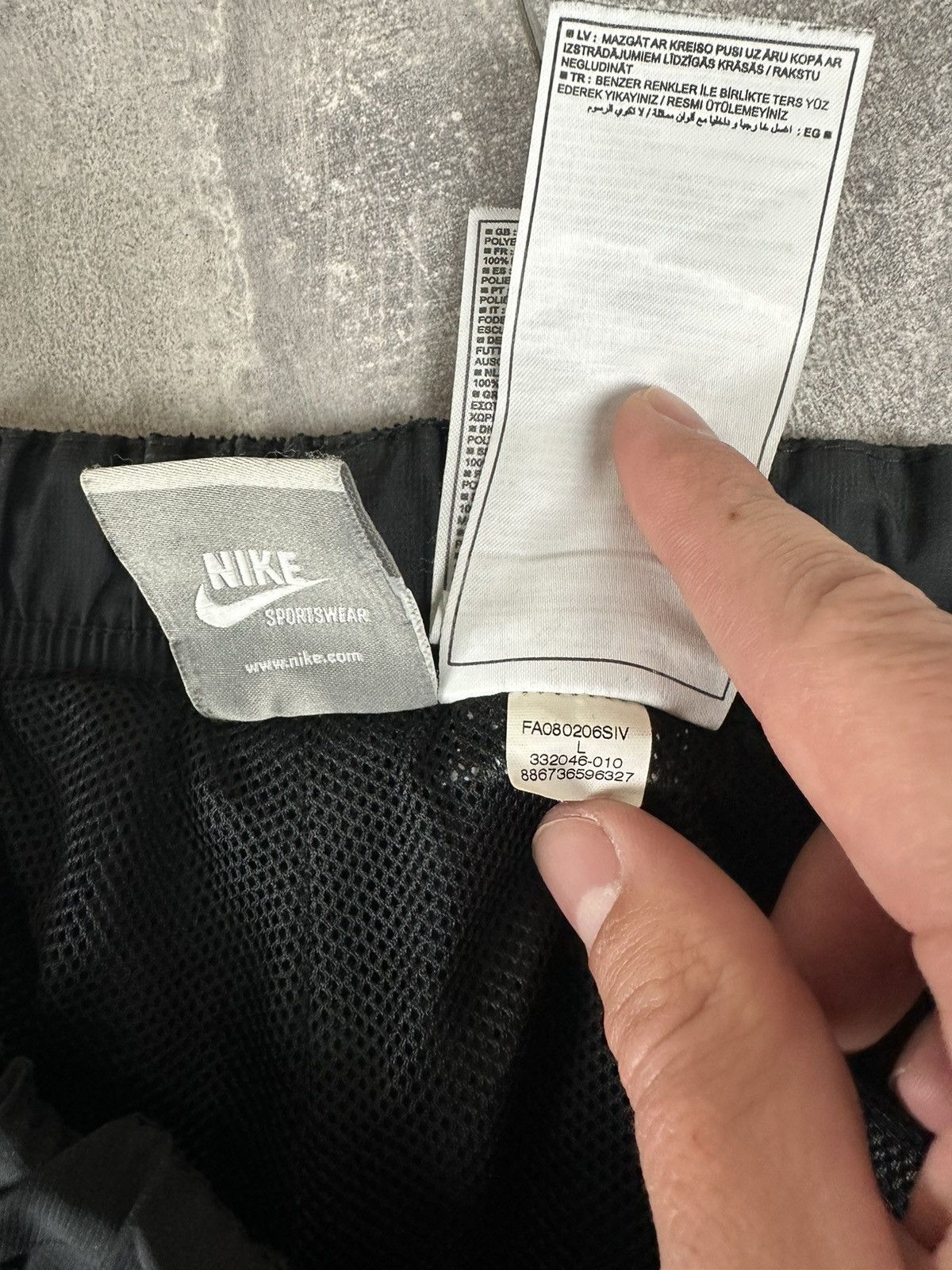 Nike Nike Premier Vintage Retro Overprint Swoosh Logo Sweatpants Size US 34 / EU 50 - 8 Thumbnail
