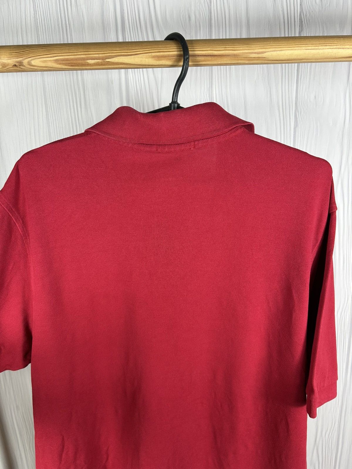 Burberry Burberry London Nova Check Red Polo Shirt Size M Size US M / EU 48-50 / 2 - 8 Thumbnail