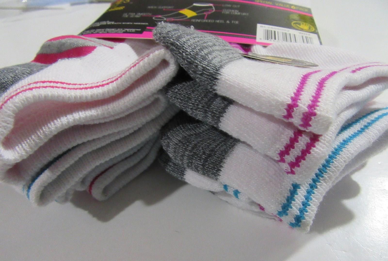 Body Glove Body Glove Womens Low Cut Socks Pack of 6 Size ONE SIZE - 4 Thumbnail