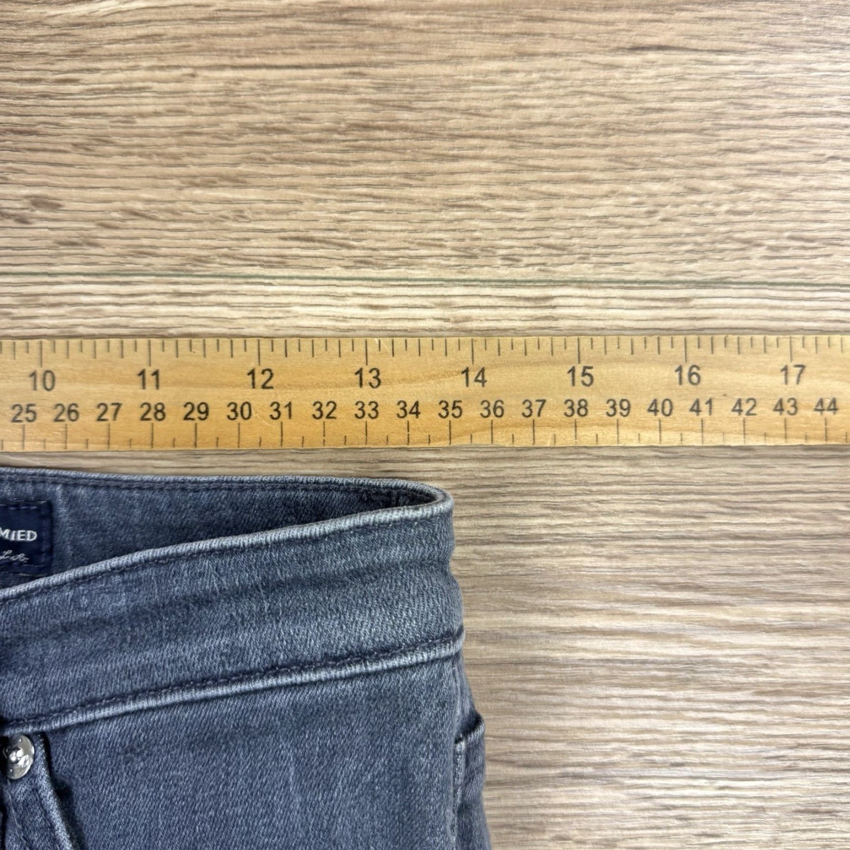 Vintage AG Adriano Goldschmied Jeans The Legging Super Skinny 27R Gray Womens Size 27" / US 4 / IT 40 - 5 Thumbnail