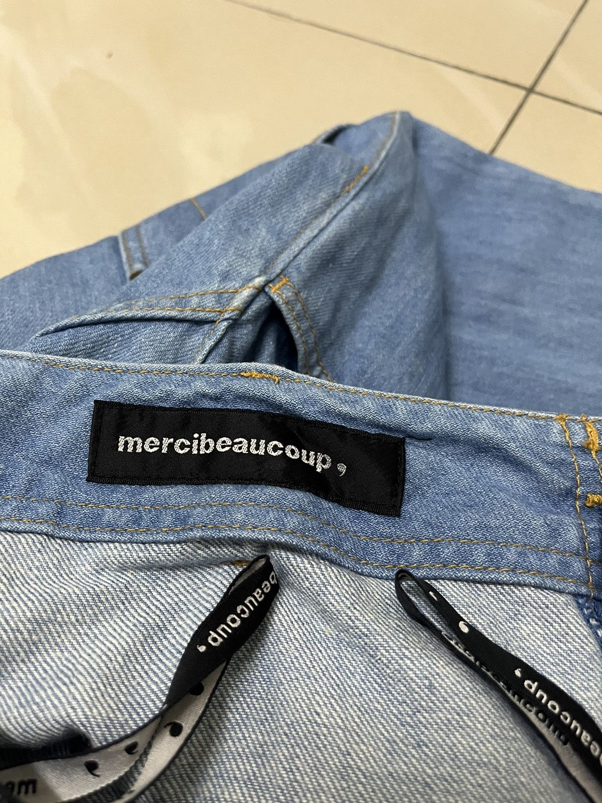 mercibeaucoup Vintage mercibeaucoup issey miyake designer dropcrotch jeans Size US 28 / EU 44 - 7 Thumbnail