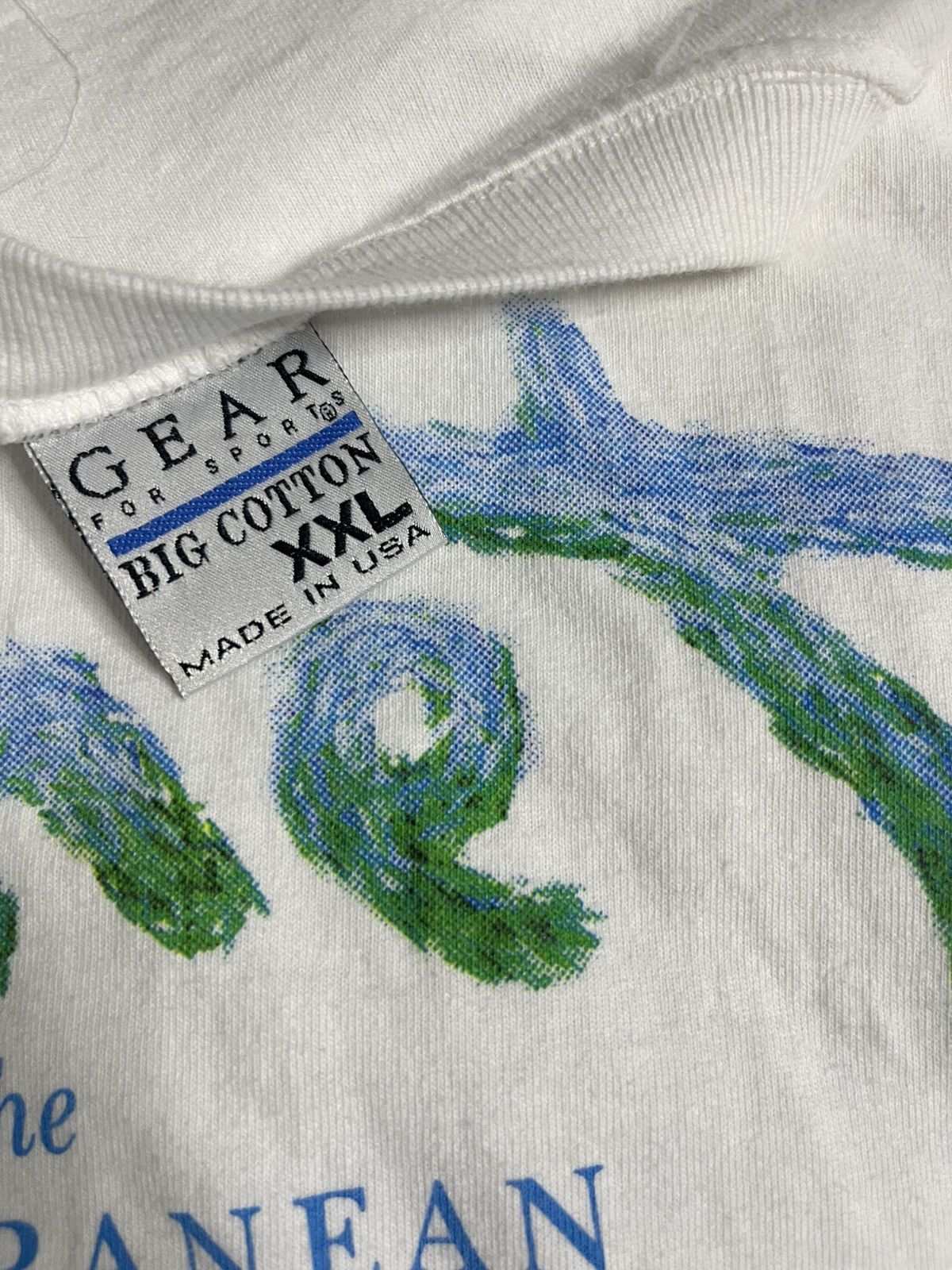 Arts & Science RARE Vintage 1997 Monet and the Mediterranean Museum Art Tee Size US XXL / EU 58 / 5 - 5 Thumbnail